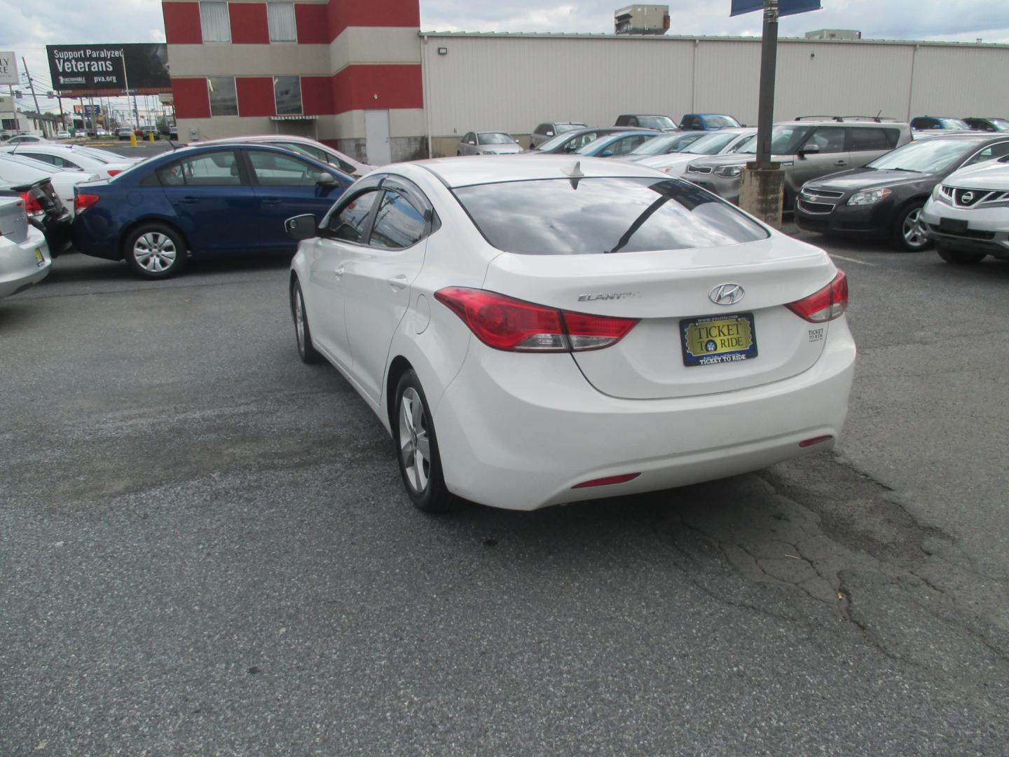 2013 SILVER Hyundai Elantra Limited (5NPDH4AE4DH) with an 1.8L L4 DOHC 16V engine, 6-Speed Automatic transmission, located at 1254 Manheim Pike, Lancaster, PA, 17601, (717) 393-9133, 40.062870, -76.323273 - Photo#6