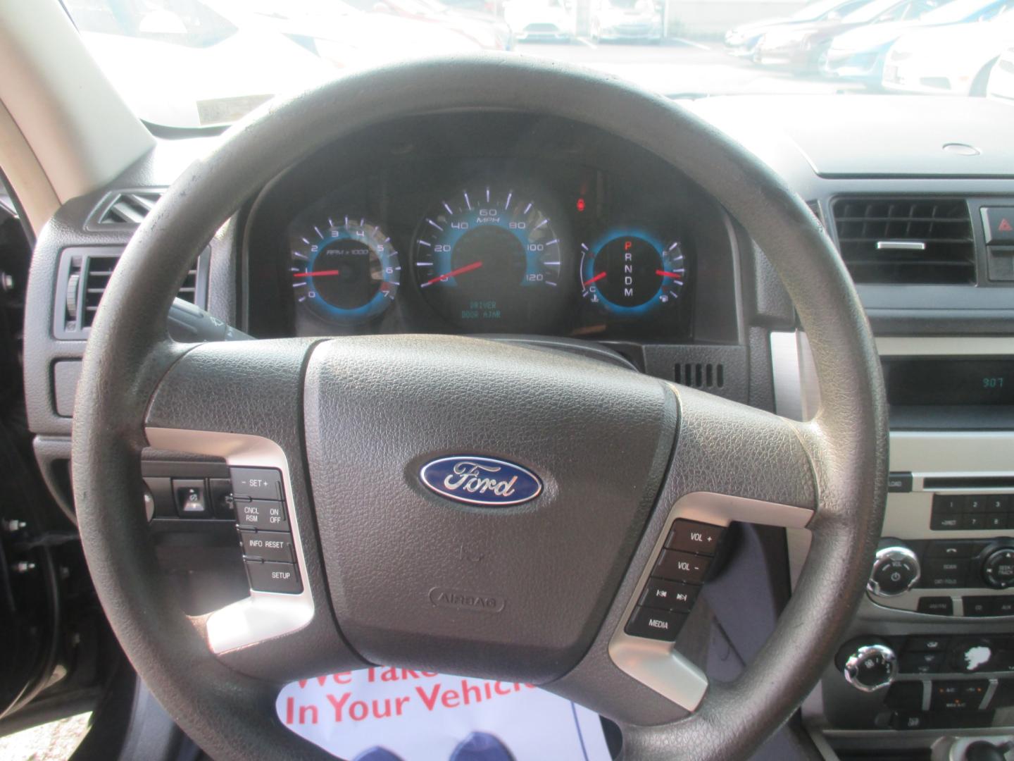 2012 BLUE Ford Fusion SE (3FAHP0HA1CR) with an 2.5L L4 DOHC 16V engine, located at 1254 Manheim Pike, Lancaster, PA, 17601, (717) 393-9133, 40.062870, -76.323273 - Photo#9