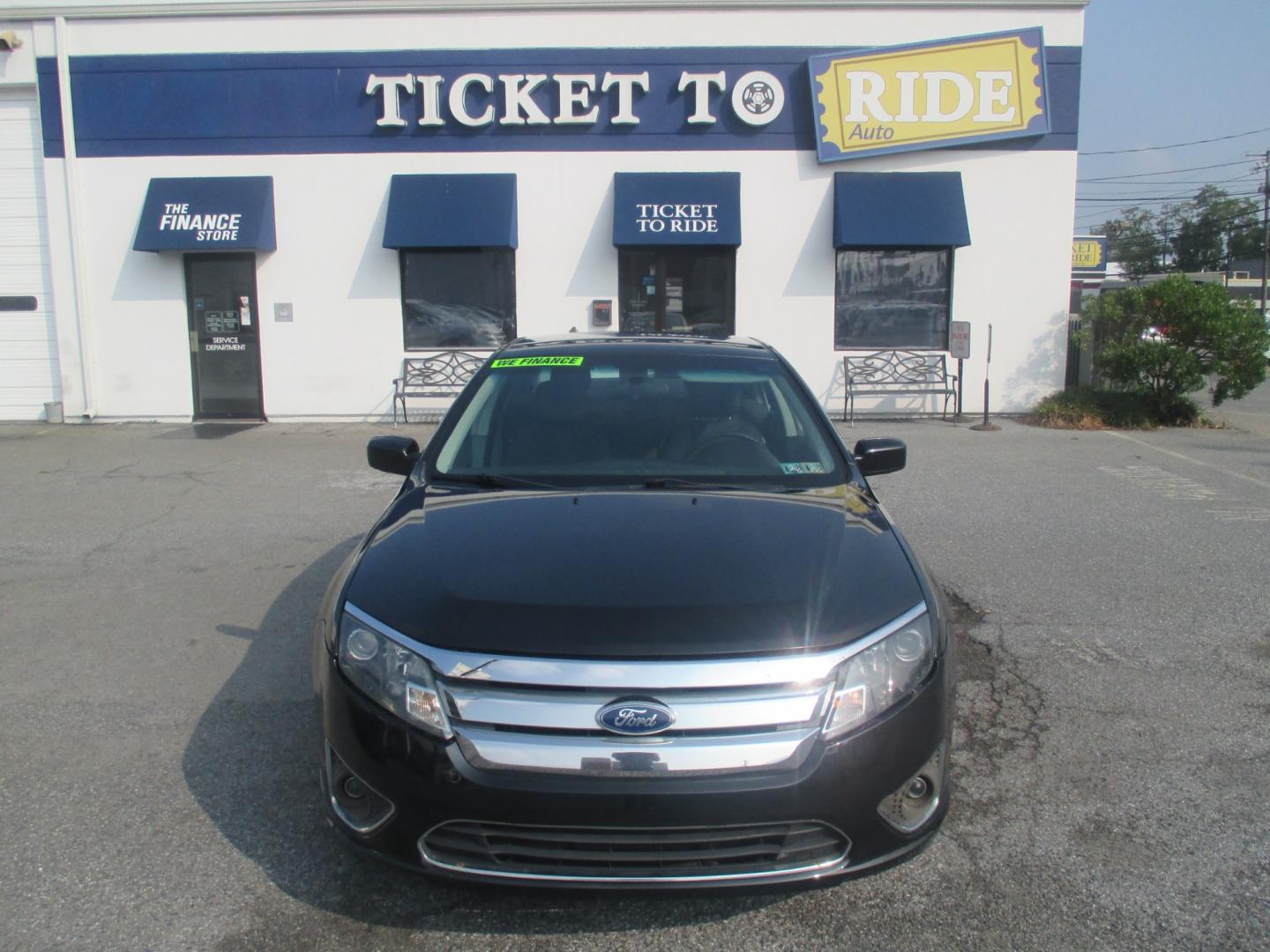 2012 BLUE Ford Fusion SE (3FAHP0HA1CR) with an 2.5L L4 DOHC 16V engine, located at 1254 Manheim Pike, Lancaster, PA, 17601, (717) 393-9133, 40.062870, -76.323273 - Photo#1