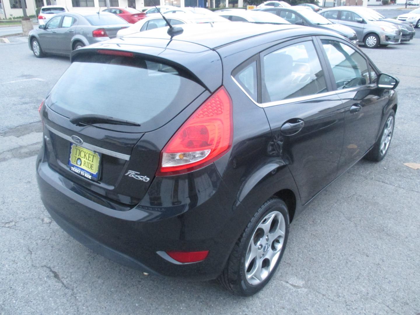 2011 BLACK* Ford Fiesta SES Hatchback (3FADP4FJ1BM) with an 1.6L L4 DOHC 16V engine, located at 1254 Manheim Pike, Lancaster, PA, 17601, (717) 393-9133, 40.062870, -76.323273 - Photo#4