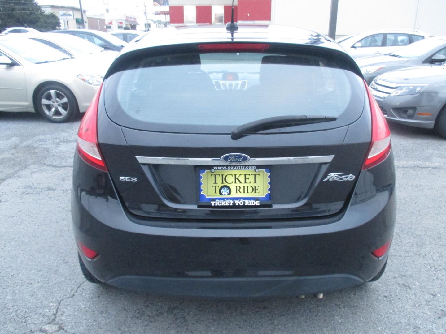 2011 BLACK* Ford Fiesta SES Hatchback (3FADP4FJ1BM) with an 1.6L L4 DOHC 16V engine, located at 1254 Manheim Pike, Lancaster, PA, 17601, (717) 393-9133, 40.062870, -76.323273 - Photo#5