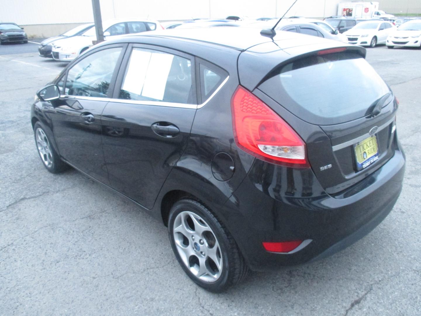 2011 BLACK* Ford Fiesta SES Hatchback (3FADP4FJ1BM) with an 1.6L L4 DOHC 16V engine, located at 1254 Manheim Pike, Lancaster, PA, 17601, (717) 393-9133, 40.062870, -76.323273 - Photo#6