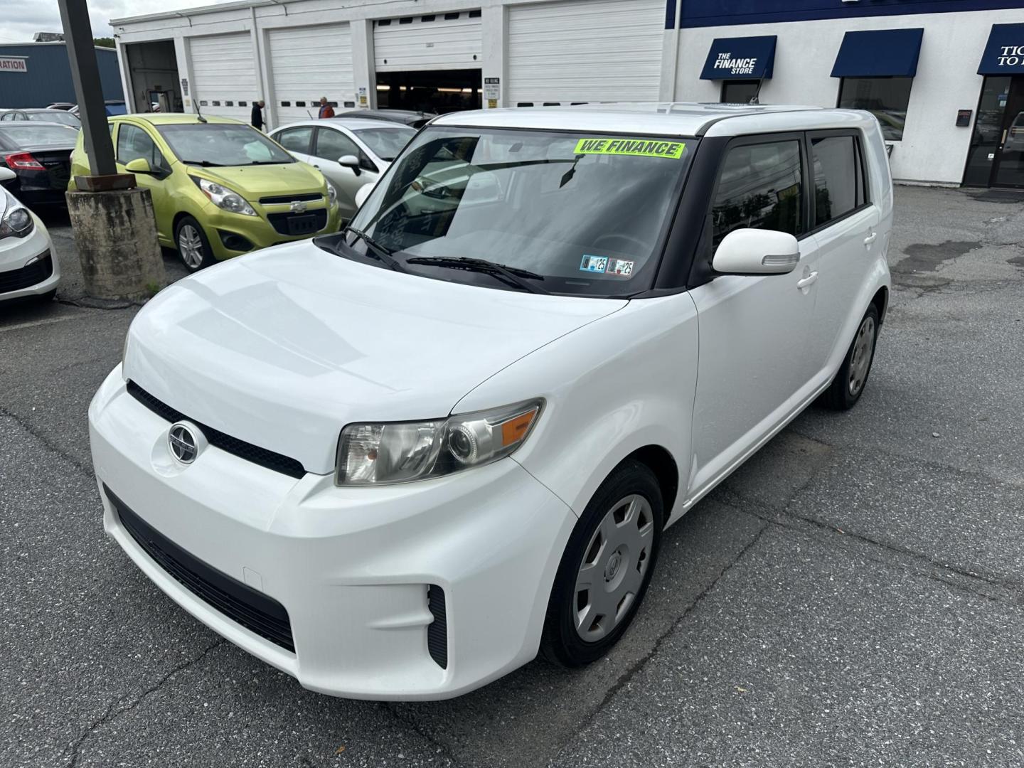 2012 WHITE Scion xB 5-Door Wagon 5-Spd MT (JTLZE4FE0CJ) with an 2.4L L4 DOHC 16V engine, 5-Speed Manual transmission, located at 1254 Manheim Pike, Lancaster, PA, 17601, (717) 393-9133, 40.062870, -76.323273 - Photo#0