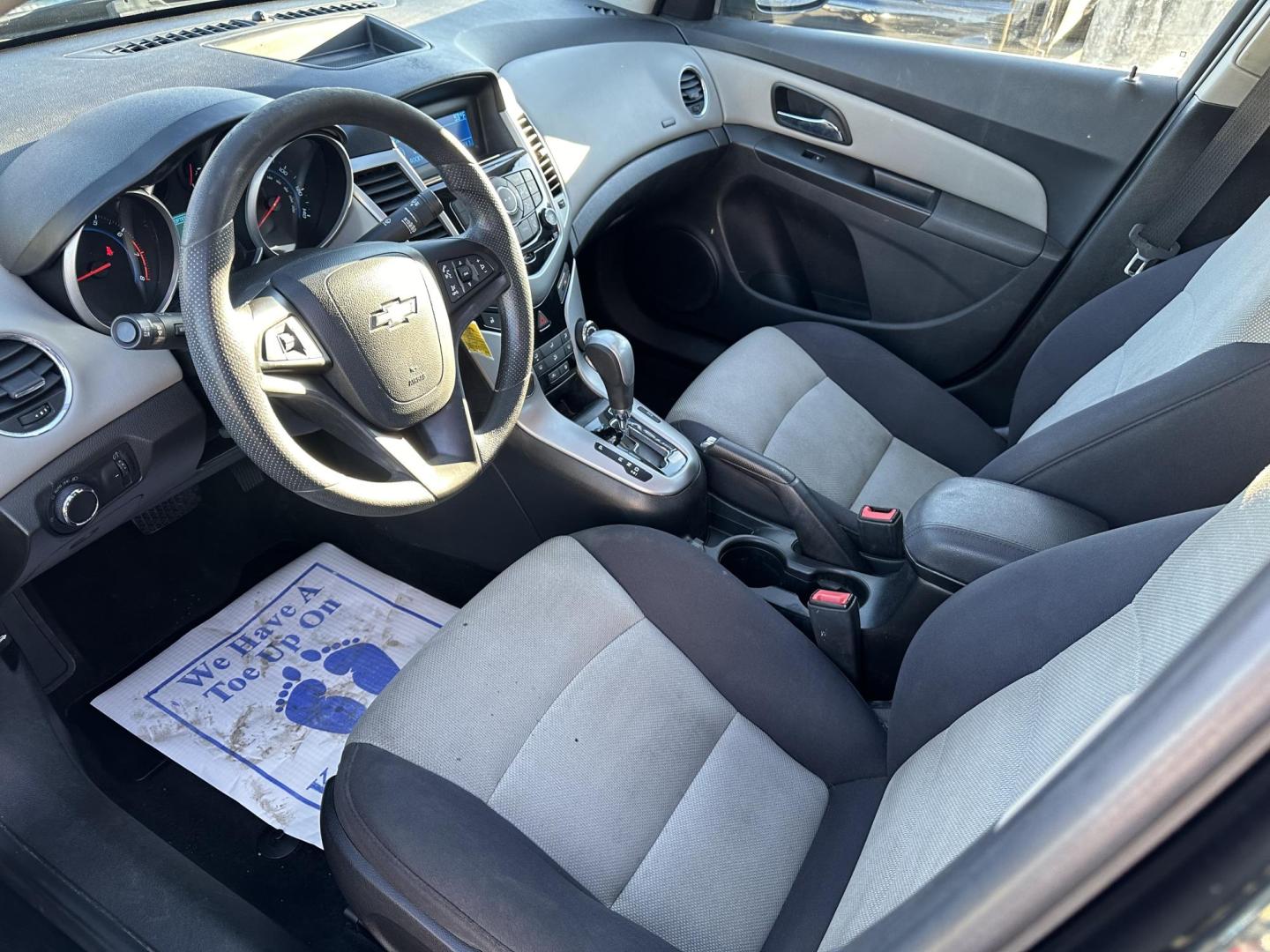 2013 BLACK Chevrolet Cruze LS Auto (1G1PA5SGXD7) with an 1.8L L4 DOHC 16V engine, 6-Speed Automatic transmission, located at 1254 Manheim Pike, Lancaster, PA, 17601, (717) 393-9133, 40.062870, -76.323273 - Photo#8