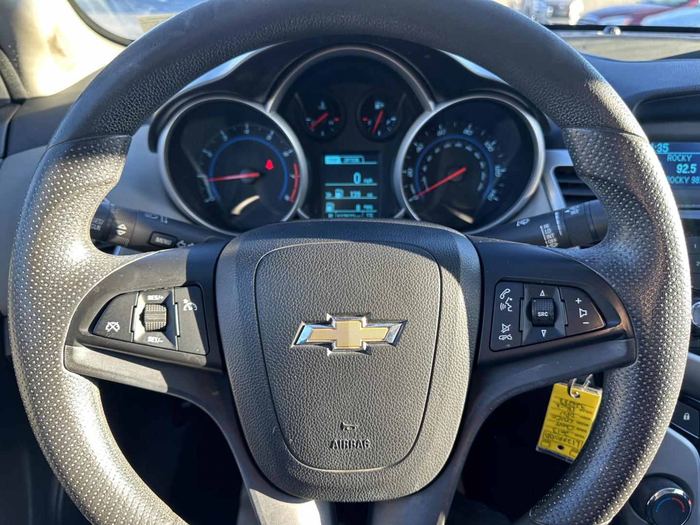 2013 BLACK Chevrolet Cruze LS Auto (1G1PA5SGXD7) with an 1.8L L4 DOHC 16V engine, 6-Speed Automatic transmission, located at 1254 Manheim Pike, Lancaster, PA, 17601, (717) 393-9133, 40.062870, -76.323273 - Photo#9