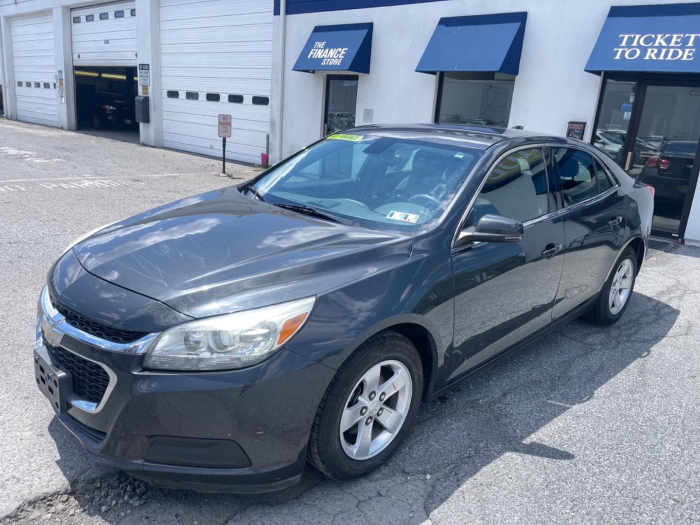 2015 GRAY Chevrolet Malibu 1LT (1G11C5SL7FF) with an 2.5L L4 DOHC 16V engine, 6-Speed Automatic transmission, located at 1254 Manheim Pike, Lancaster, PA, 17601, (717) 393-9133, 40.062870, -76.323273 - Photo#0