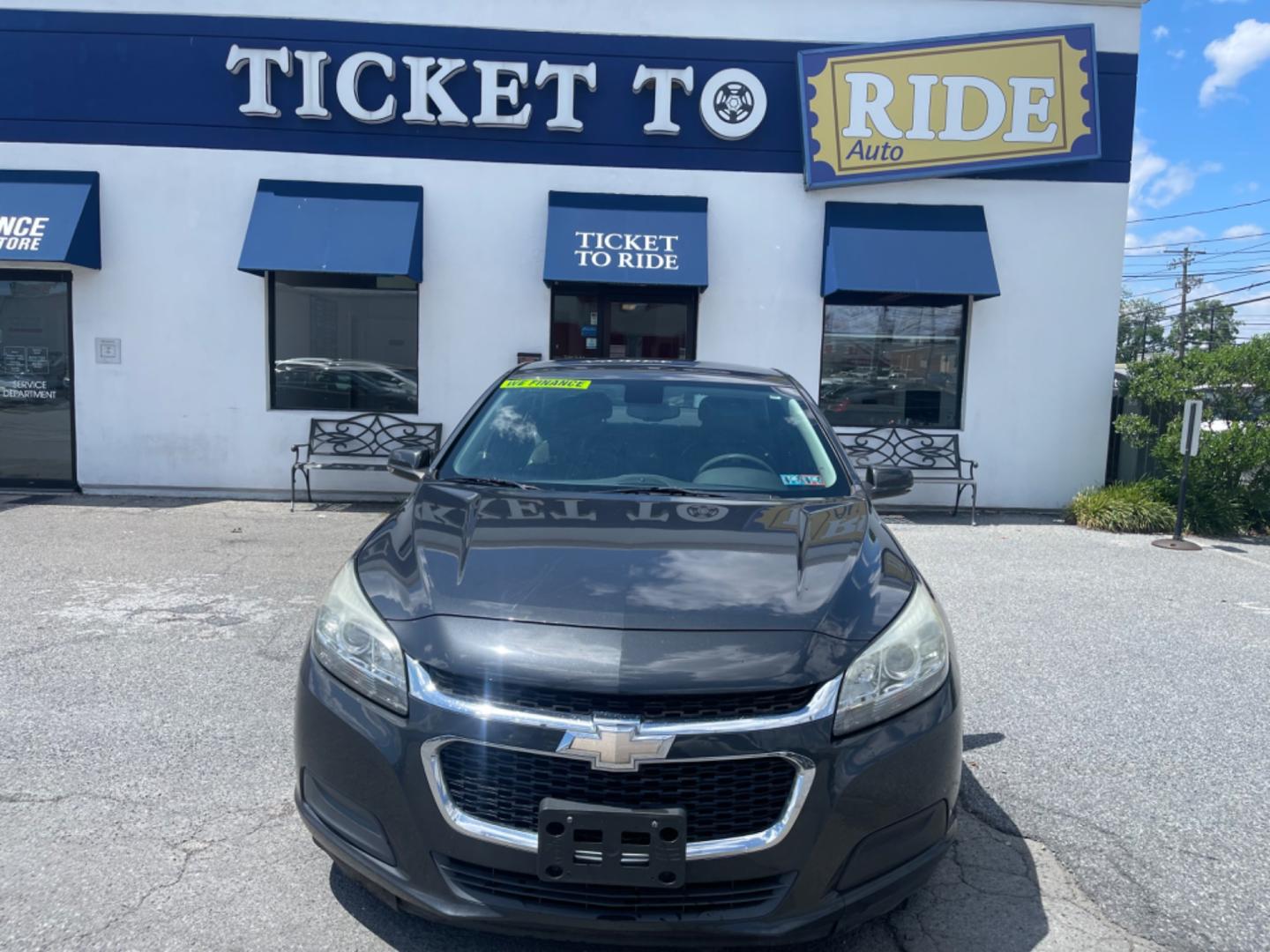 2015 GRAY Chevrolet Malibu 1LT (1G11C5SL7FF) with an 2.5L L4 DOHC 16V engine, 6-Speed Automatic transmission, located at 1254 Manheim Pike, Lancaster, PA, 17601, (717) 393-9133, 40.062870, -76.323273 - Photo#1