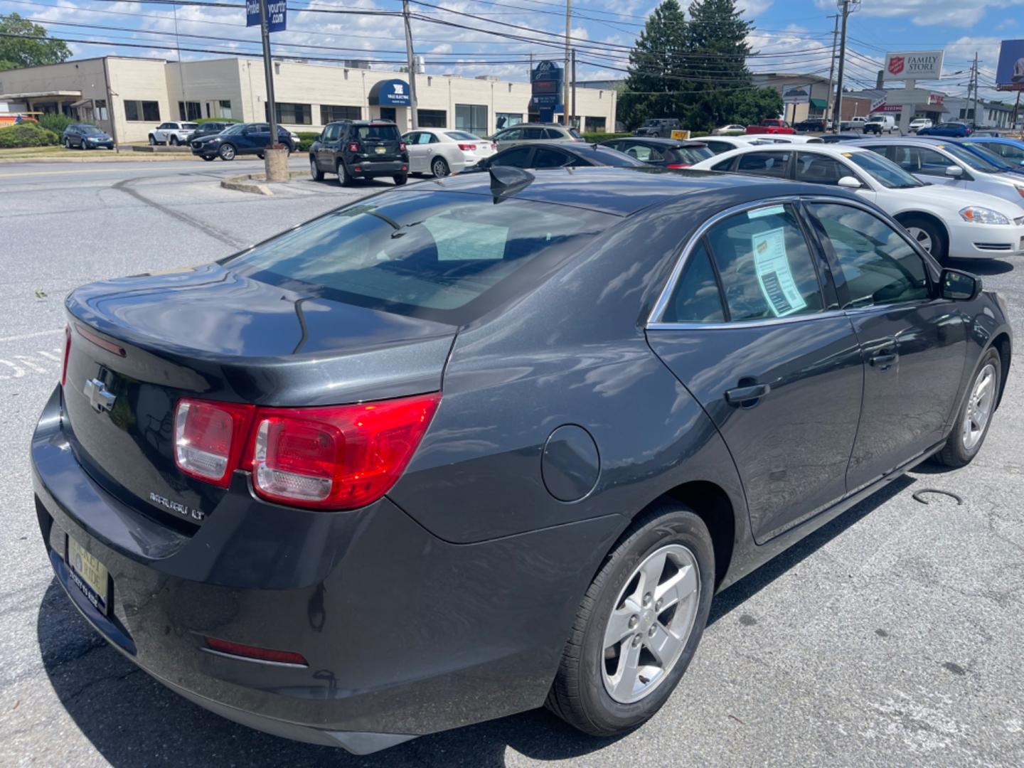 2015 GRAY Chevrolet Malibu 1LT (1G11C5SL7FF) with an 2.5L L4 DOHC 16V engine, 6-Speed Automatic transmission, located at 1254 Manheim Pike, Lancaster, PA, 17601, (717) 393-9133, 40.062870, -76.323273 - Photo#4