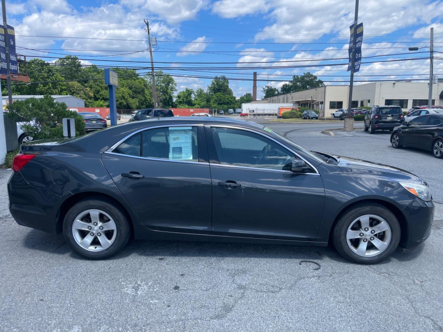 2015 GRAY Chevrolet Malibu 1LT (1G11C5SL7FF) with an 2.5L L4 DOHC 16V engine, 6-Speed Automatic transmission, located at 1254 Manheim Pike, Lancaster, PA, 17601, (717) 393-9133, 40.062870, -76.323273 - Photo#3