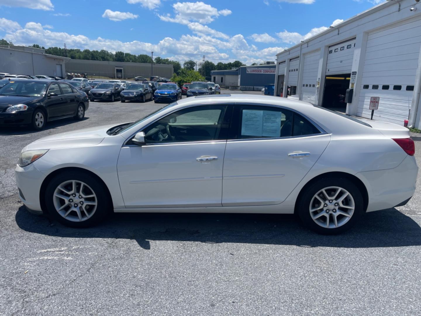 2014 WHITE Chevrolet Malibu 2LT (1G11E5SL9EF) with an 2.5L L4 DOHC 16V engine, 6-Speed Automatic transmission, located at 1254 Manheim Pike, Lancaster, PA, 17601, (717) 393-9133, 40.062870, -76.323273 - Photo#6