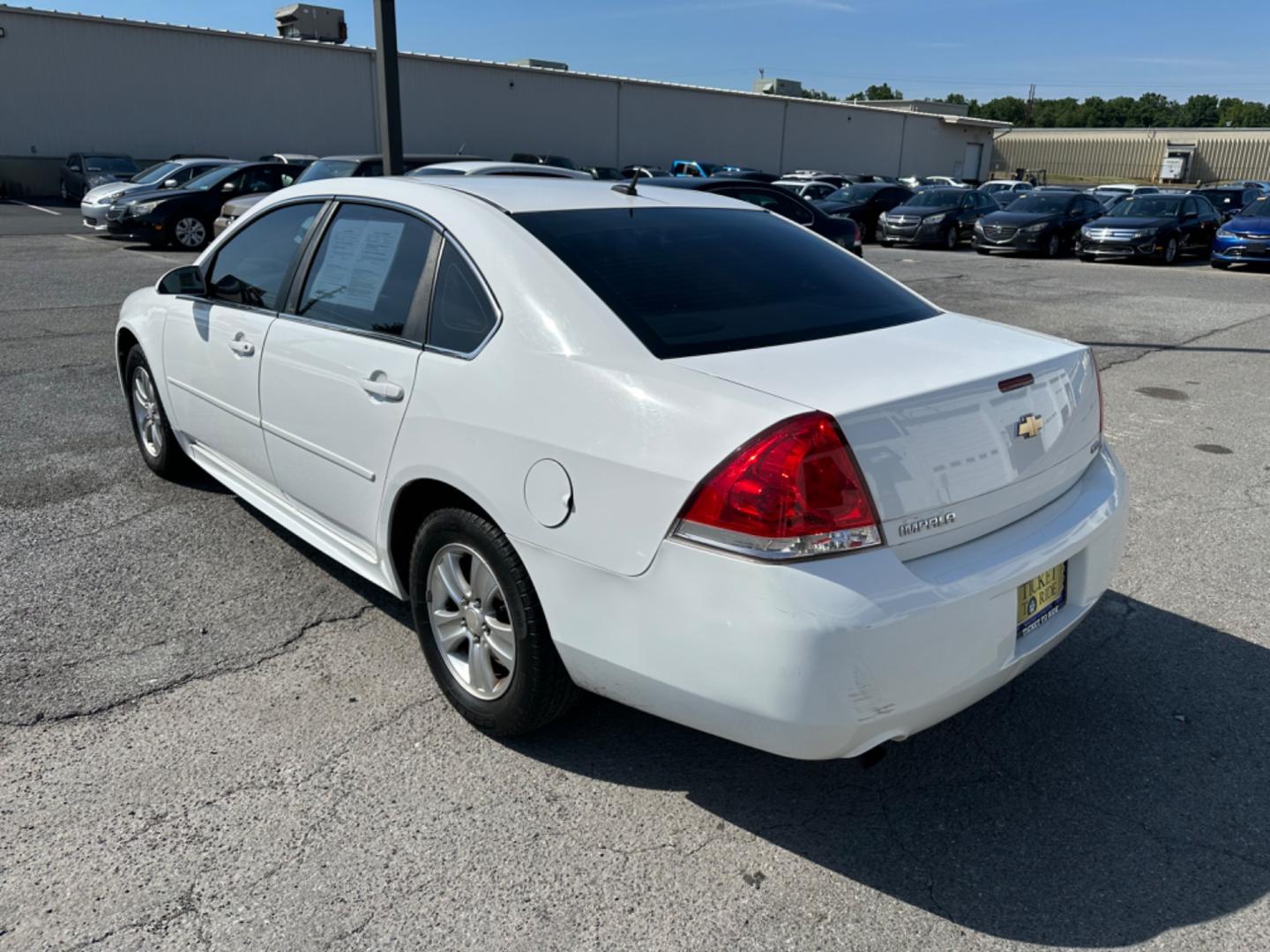 2015 WHITE Chevrolet Impala Limited LS (2G1WA5E38F1) with an 3.6L V6 DOHC 16V FFV engine, 6-Speed Automatic transmission, located at 1254 Manheim Pike, Lancaster, PA, 17601, (717) 393-9133, 40.062870, -76.323273 - Photo#6