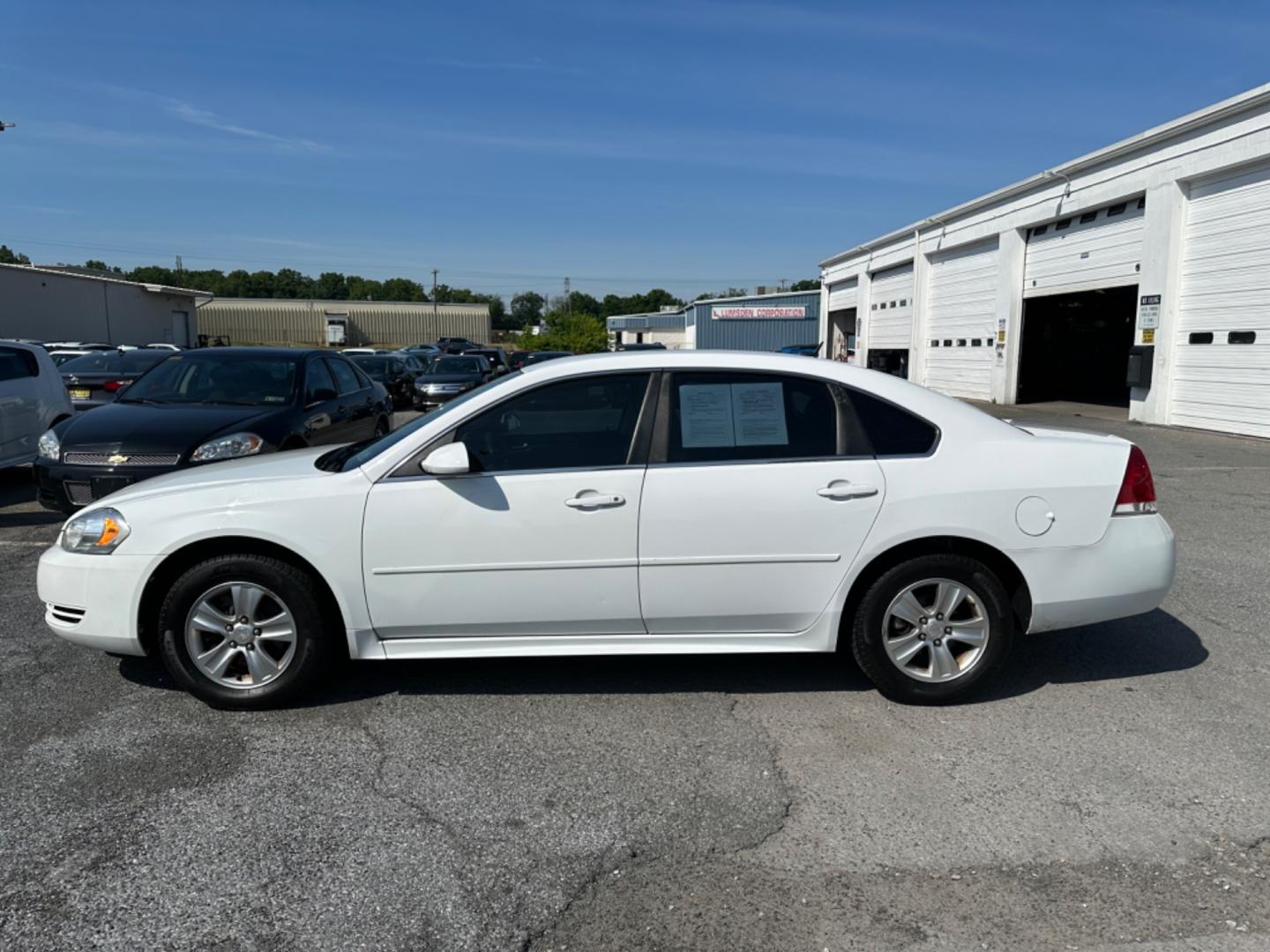 2015 WHITE Chevrolet Impala Limited LS (2G1WA5E38F1) with an 3.6L V6 DOHC 16V FFV engine, 6-Speed Automatic transmission, located at 1254 Manheim Pike, Lancaster, PA, 17601, (717) 393-9133, 40.062870, -76.323273 - Photo#7