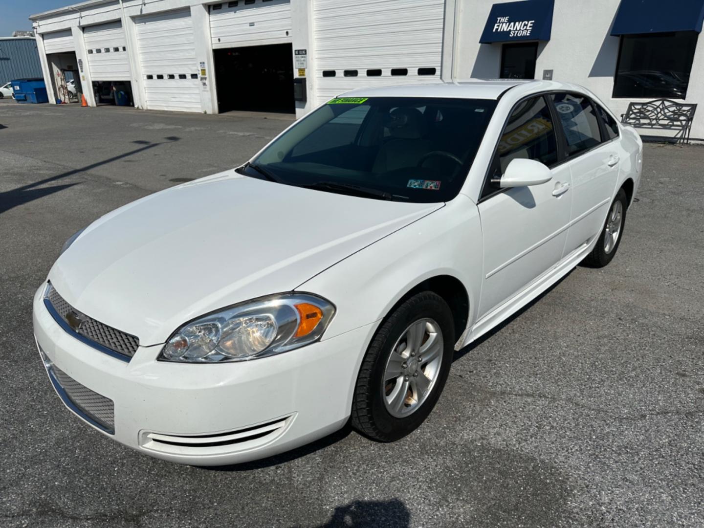 2015 WHITE Chevrolet Impala Limited LS (2G1WA5E38F1) with an 3.6L V6 DOHC 16V FFV engine, 6-Speed Automatic transmission, located at 1254 Manheim Pike, Lancaster, PA, 17601, (717) 393-9133, 40.062870, -76.323273 - Photo#0