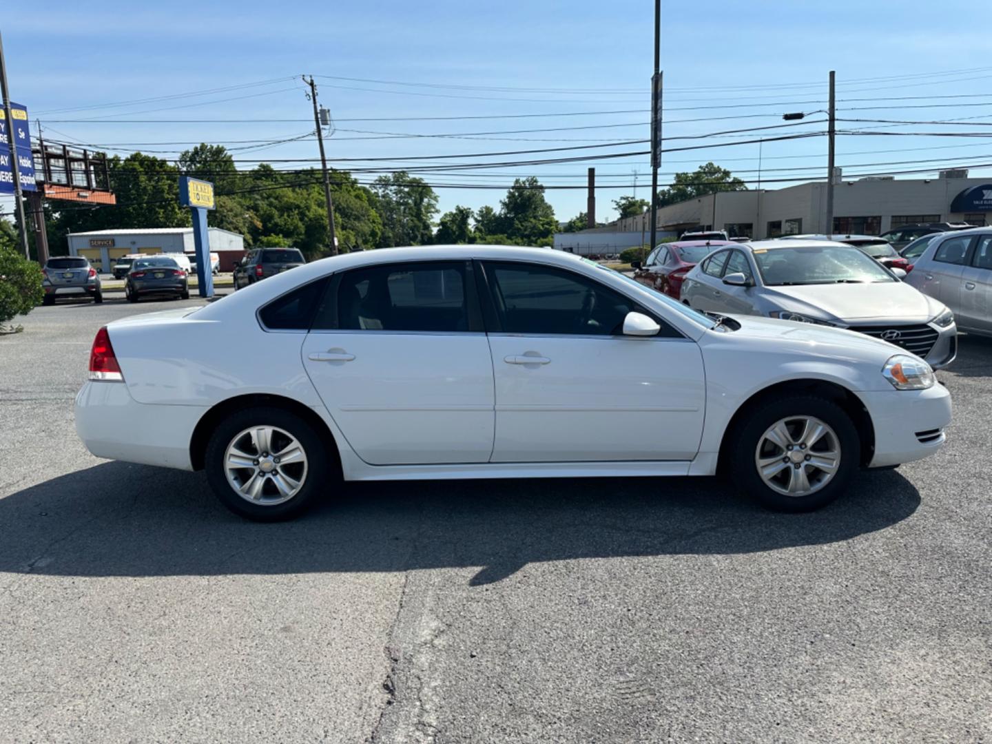 2015 WHITE Chevrolet Impala Limited LS (2G1WA5E38F1) with an 3.6L V6 DOHC 16V FFV engine, 6-Speed Automatic transmission, located at 1254 Manheim Pike, Lancaster, PA, 17601, (717) 393-9133, 40.062870, -76.323273 - Photo#3