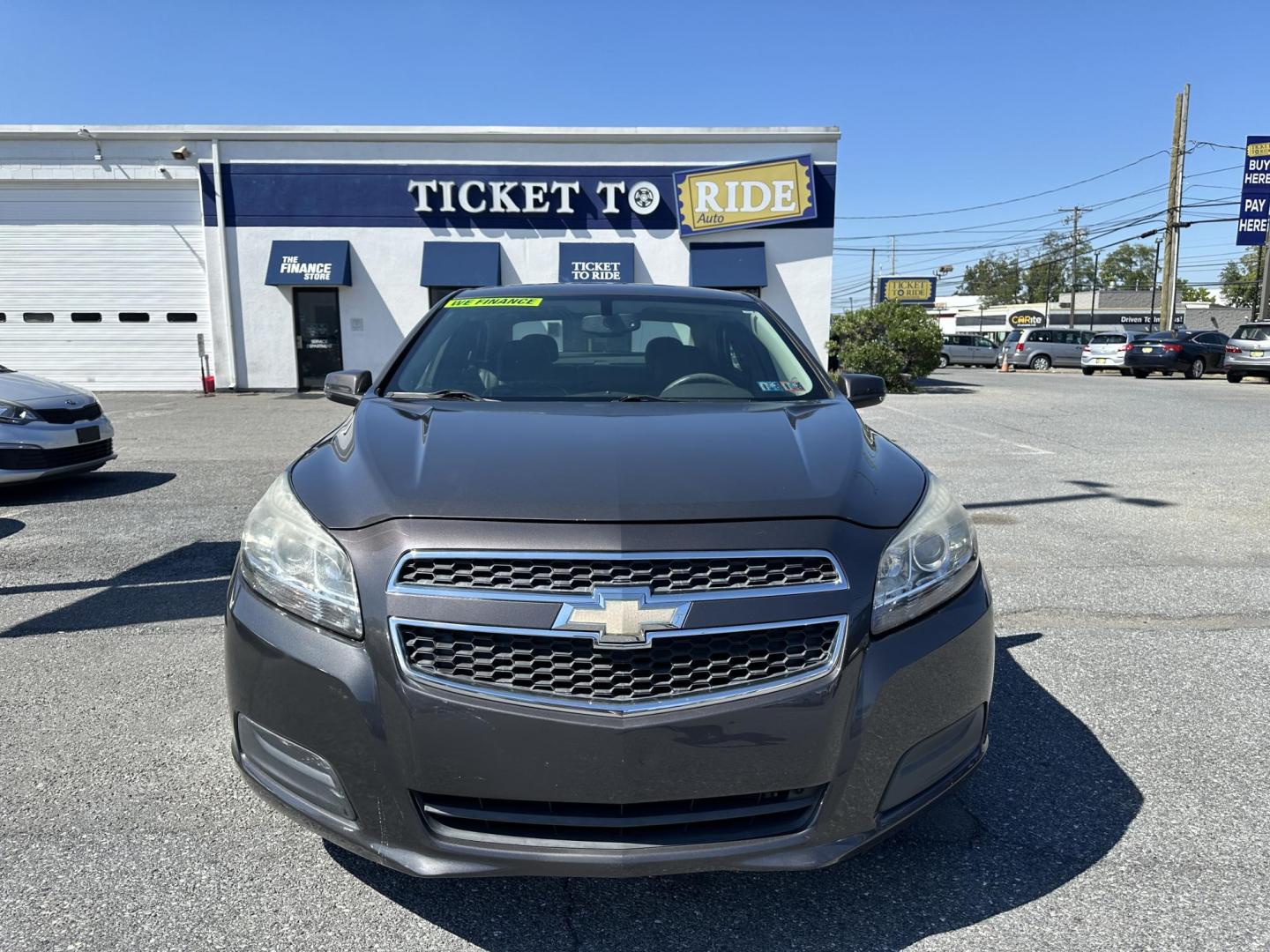 2013 GRAY Chevrolet Malibu 1LT (1G11C5SA9DF) with an 2.5L L4 DOHC 16V engine, 6-Speed Automatic transmission, located at 1254 Manheim Pike, Lancaster, PA, 17601, (717) 393-9133, 40.062870, -76.323273 - Photo#0