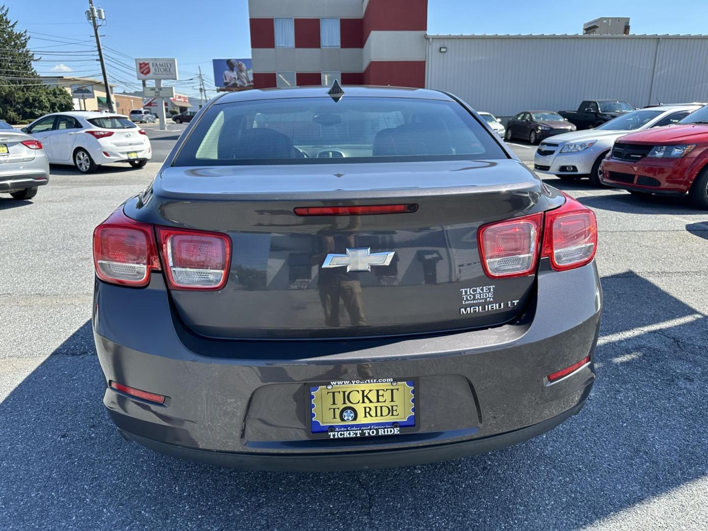 2013 GRAY Chevrolet Malibu 1LT (1G11C5SA9DF) with an 2.5L L4 DOHC 16V engine, 6-Speed Automatic transmission, located at 1254 Manheim Pike, Lancaster, PA, 17601, (717) 393-9133, 40.062870, -76.323273 - Photo#4