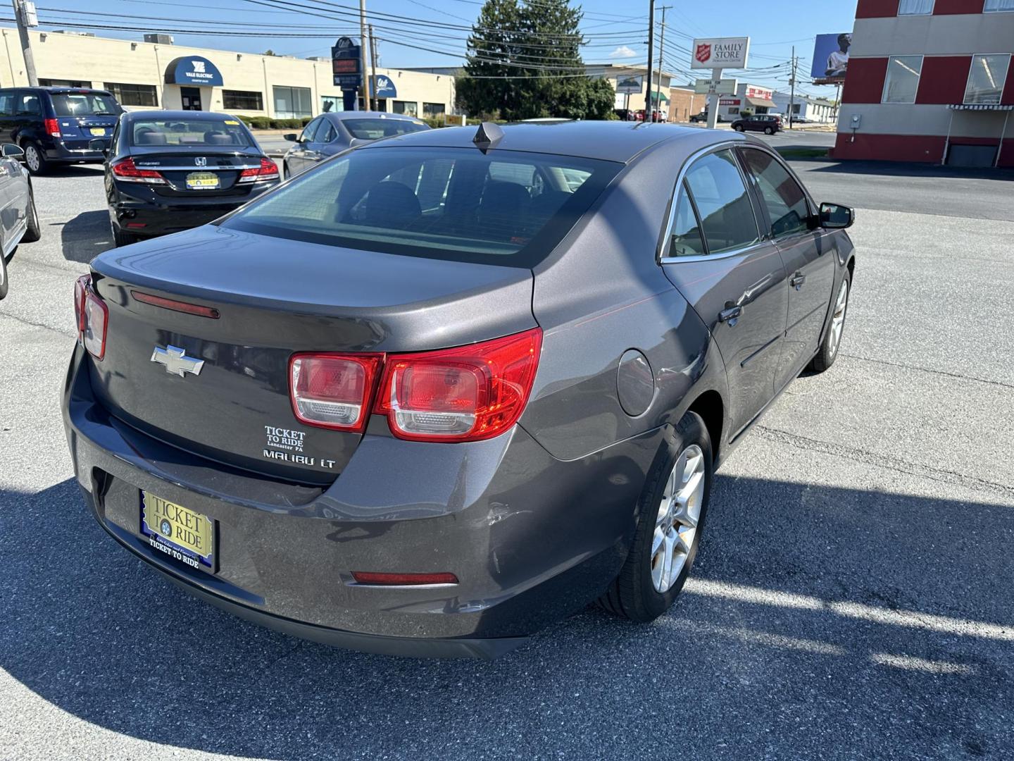 2013 GRAY Chevrolet Malibu 1LT (1G11C5SA9DF) with an 2.5L L4 DOHC 16V engine, 6-Speed Automatic transmission, located at 1254 Manheim Pike, Lancaster, PA, 17601, (717) 393-9133, 40.062870, -76.323273 - Photo#5