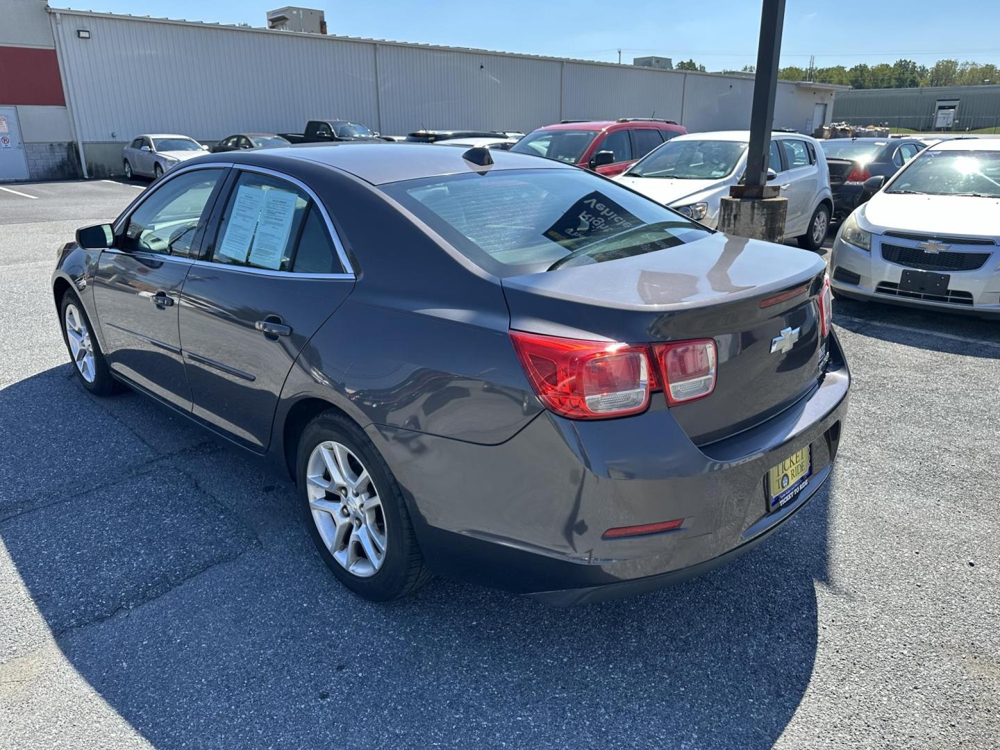 2013 GRAY Chevrolet Malibu 1LT (1G11C5SA9DF) with an 2.5L L4 DOHC 16V engine, 6-Speed Automatic transmission, located at 1254 Manheim Pike, Lancaster, PA, 17601, (717) 393-9133, 40.062870, -76.323273 - Photo#6