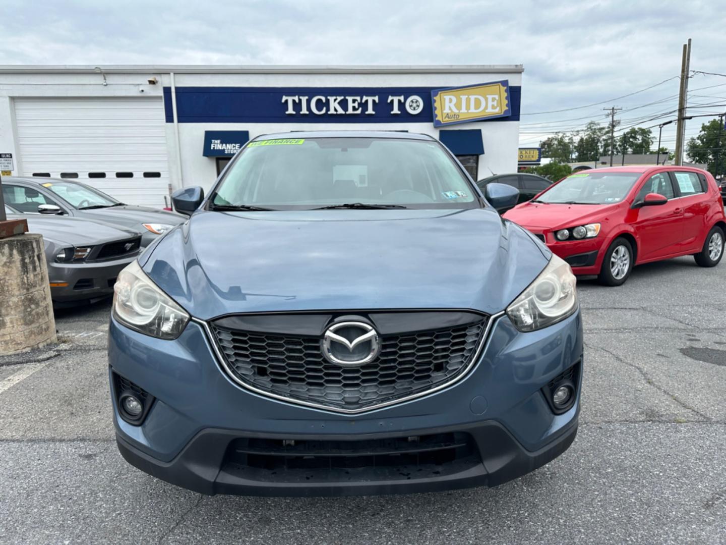 2015 BLUE Mazda CX-5 Touring AWD (JM3KE4CY7F0) with an 2.5L L4 DOHC 16V engine, 6-Speed Automatic transmission, located at 1254 Manheim Pike, Lancaster, PA, 17601, (717) 393-9133, 40.062870, -76.323273 - Photo#1