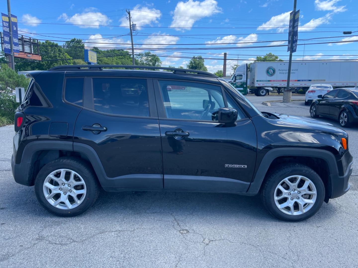 2015 BLACK JEEP RENEGADE LATITUDE (ZACCJBBT0FP) , located at 1254 Manheim Pike, Lancaster, PA, 17601, (717) 393-9133, 40.062870, -76.323273 - Photo#3