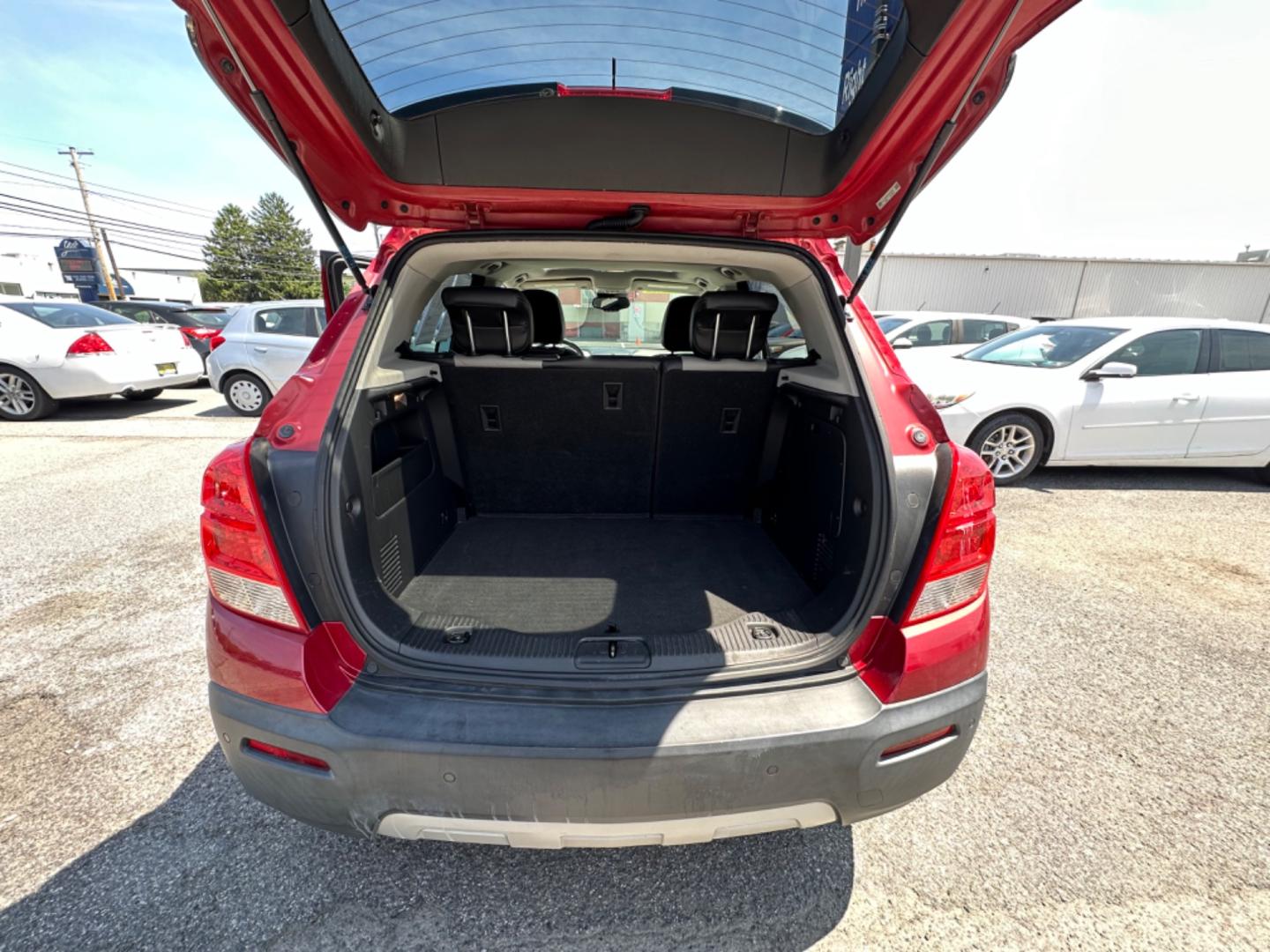 2015 RED Chevrolet Trax LTZ FWD (KL7CJNSB1FB) with an 1.4L L4 DOHC 16V FFV engine, located at 1254 Manheim Pike, Lancaster, PA, 17601, (717) 393-9133, 40.062870, -76.323273 - Photo#10