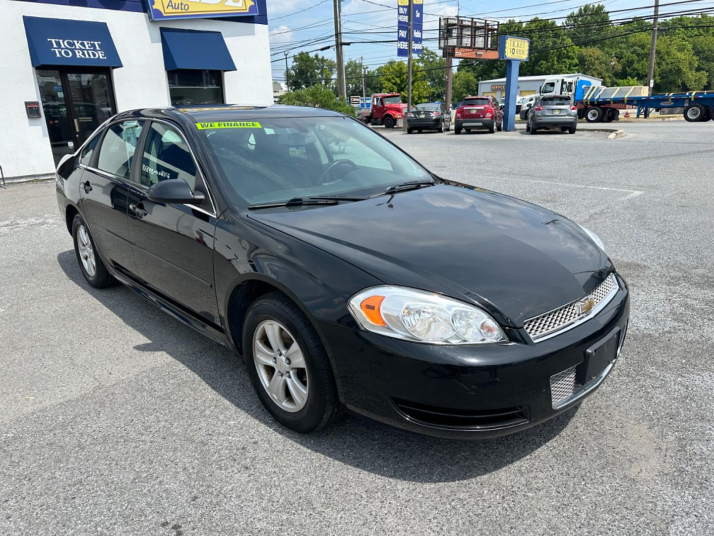 2014 BLACK Chevrolet Impala LS (2G1WA5E31E1) with an 3.6L V6 DOHC 16V FFV engine, 6-Speed Automatic transmission, located at 1254 Manheim Pike, Lancaster, PA, 17601, (717) 393-9133, 40.062870, -76.323273 - Photo#2