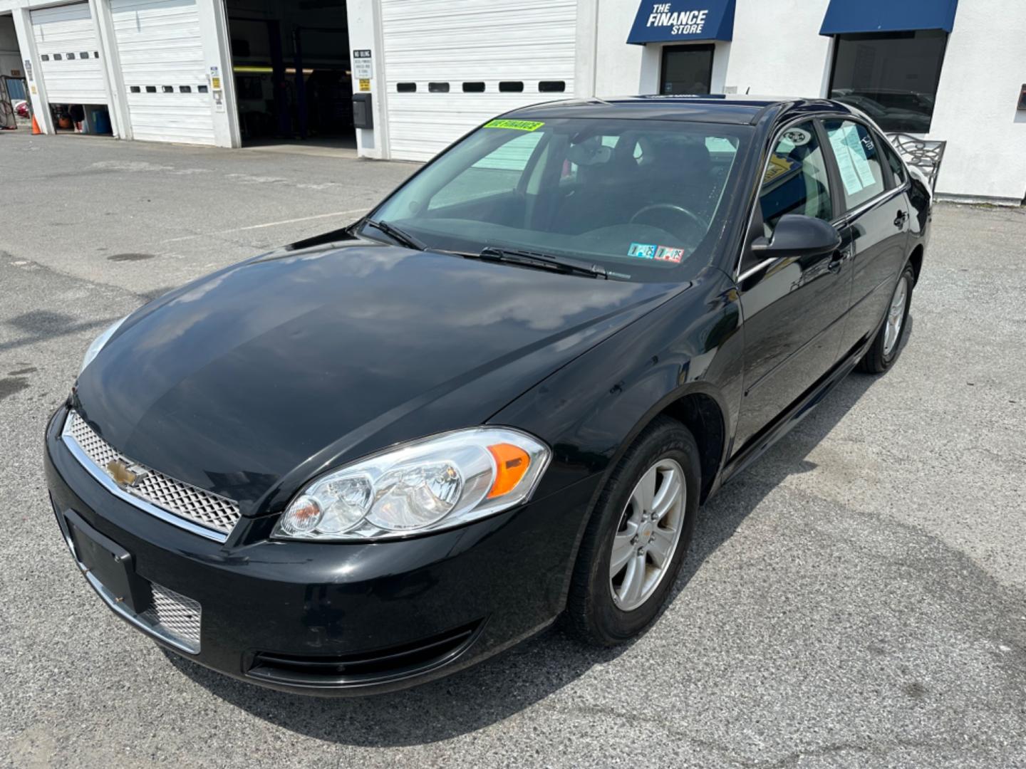 2014 BLACK Chevrolet Impala LS (2G1WA5E31E1) with an 3.6L V6 DOHC 16V FFV engine, 6-Speed Automatic transmission, located at 1254 Manheim Pike, Lancaster, PA, 17601, (717) 393-9133, 40.062870, -76.323273 - Photo#0