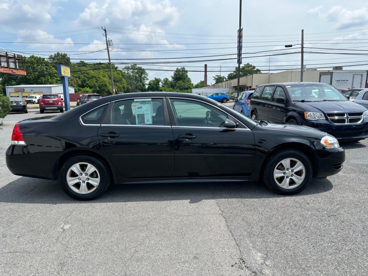 2014 BLACK Chevrolet Impala LS (2G1WA5E31E1) with an 3.6L V6 DOHC 16V FFV engine, 6-Speed Automatic transmission, located at 1254 Manheim Pike, Lancaster, PA, 17601, (717) 393-9133, 40.062870, -76.323273 - Photo#3