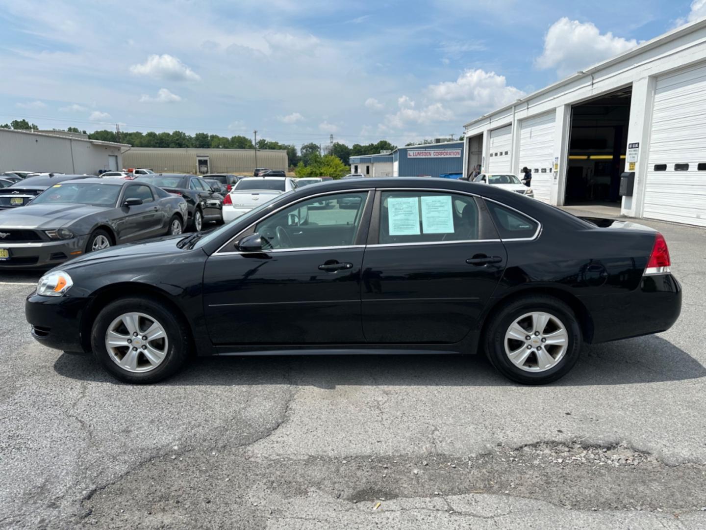 2014 BLACK Chevrolet Impala LS (2G1WA5E31E1) with an 3.6L V6 DOHC 16V FFV engine, 6-Speed Automatic transmission, located at 1254 Manheim Pike, Lancaster, PA, 17601, (717) 393-9133, 40.062870, -76.323273 - Photo#7