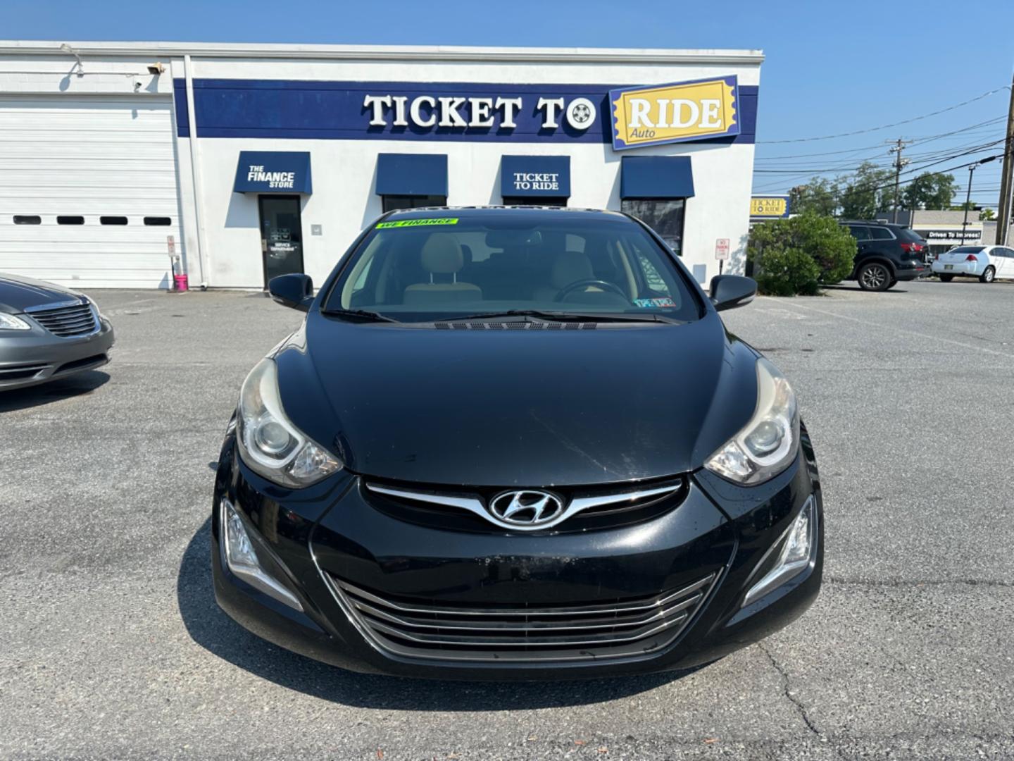 2015 BLACK Hyundai Elantra Sport 6AT (KMHDH4AH2FU) with an 2.0L L4 DOHC 16V engine, 6-Speed Automatic transmission, located at 1254 Manheim Pike, Lancaster, PA, 17601, (717) 393-9133, 40.062870, -76.323273 - Photo#1