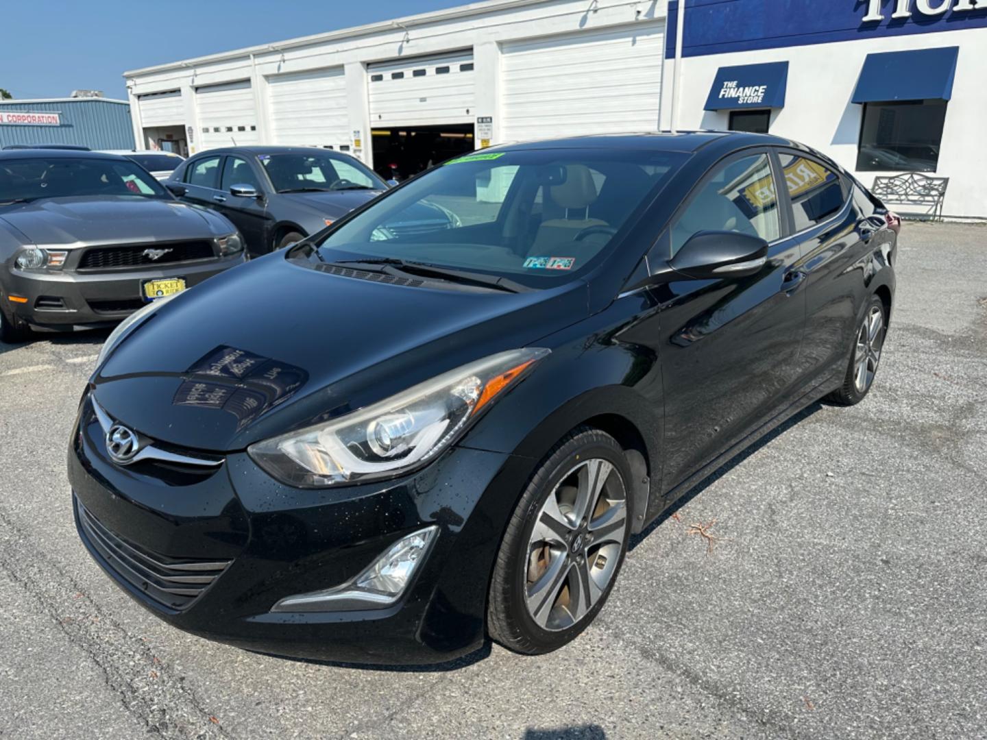 2015 BLACK Hyundai Elantra Sport 6AT (KMHDH4AH2FU) with an 2.0L L4 DOHC 16V engine, 6-Speed Automatic transmission, located at 1254 Manheim Pike, Lancaster, PA, 17601, (717) 393-9133, 40.062870, -76.323273 - Photo#0