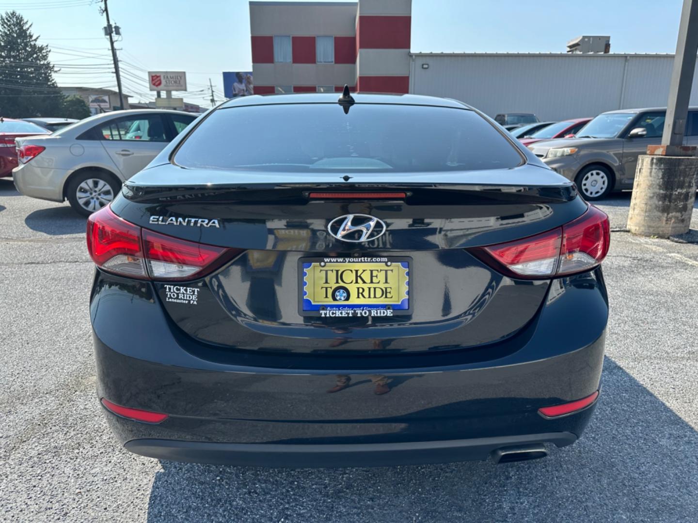 2015 BLACK Hyundai Elantra Sport 6AT (KMHDH4AH2FU) with an 2.0L L4 DOHC 16V engine, 6-Speed Automatic transmission, located at 1254 Manheim Pike, Lancaster, PA, 17601, (717) 393-9133, 40.062870, -76.323273 - Photo#5