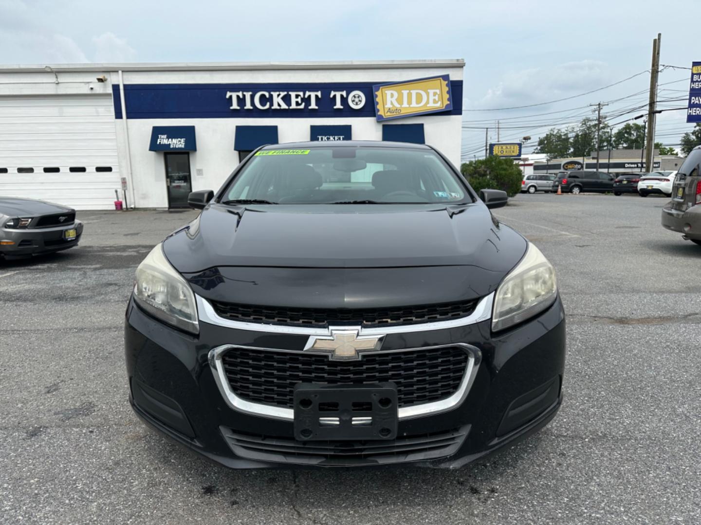 2014 GREEN Chevrolet Malibu LS (1G11B5SL6EF) with an 2.5L L4 DOHC 16V engine, 6-Speed Automatic transmission, located at 1254 Manheim Pike, Lancaster, PA, 17601, (717) 393-9133, 40.062870, -76.323273 - Photo#1