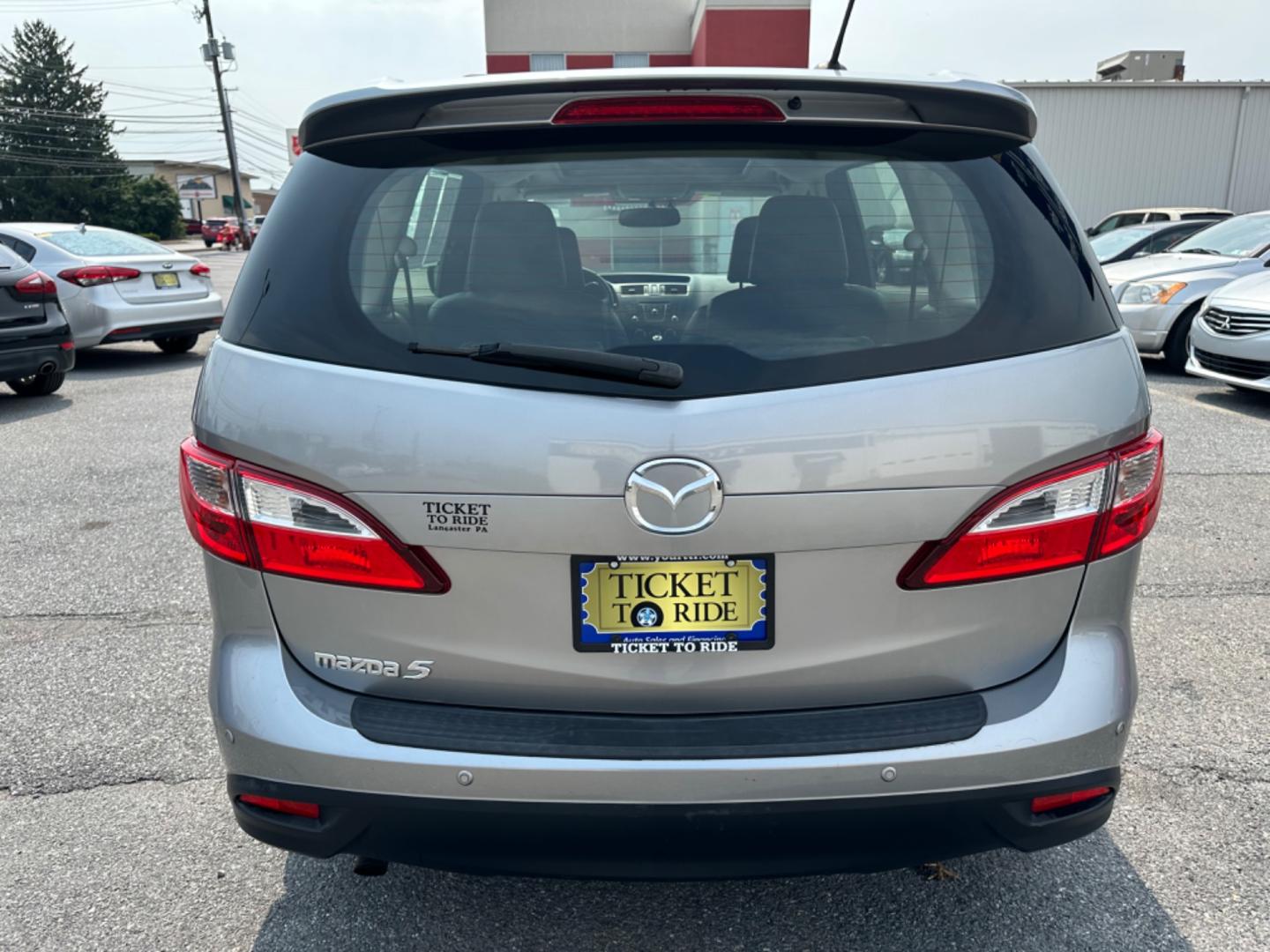 2013 SILVER Mazda MAZDA5 Grand Touring (JM1CW2DL7D0) with an 2.5L L4 DOHC 16V engine, 5-Speed Automatic transmission, located at 1254 Manheim Pike, Lancaster, PA, 17601, (717) 393-9133, 40.062870, -76.323273 - Photo#5