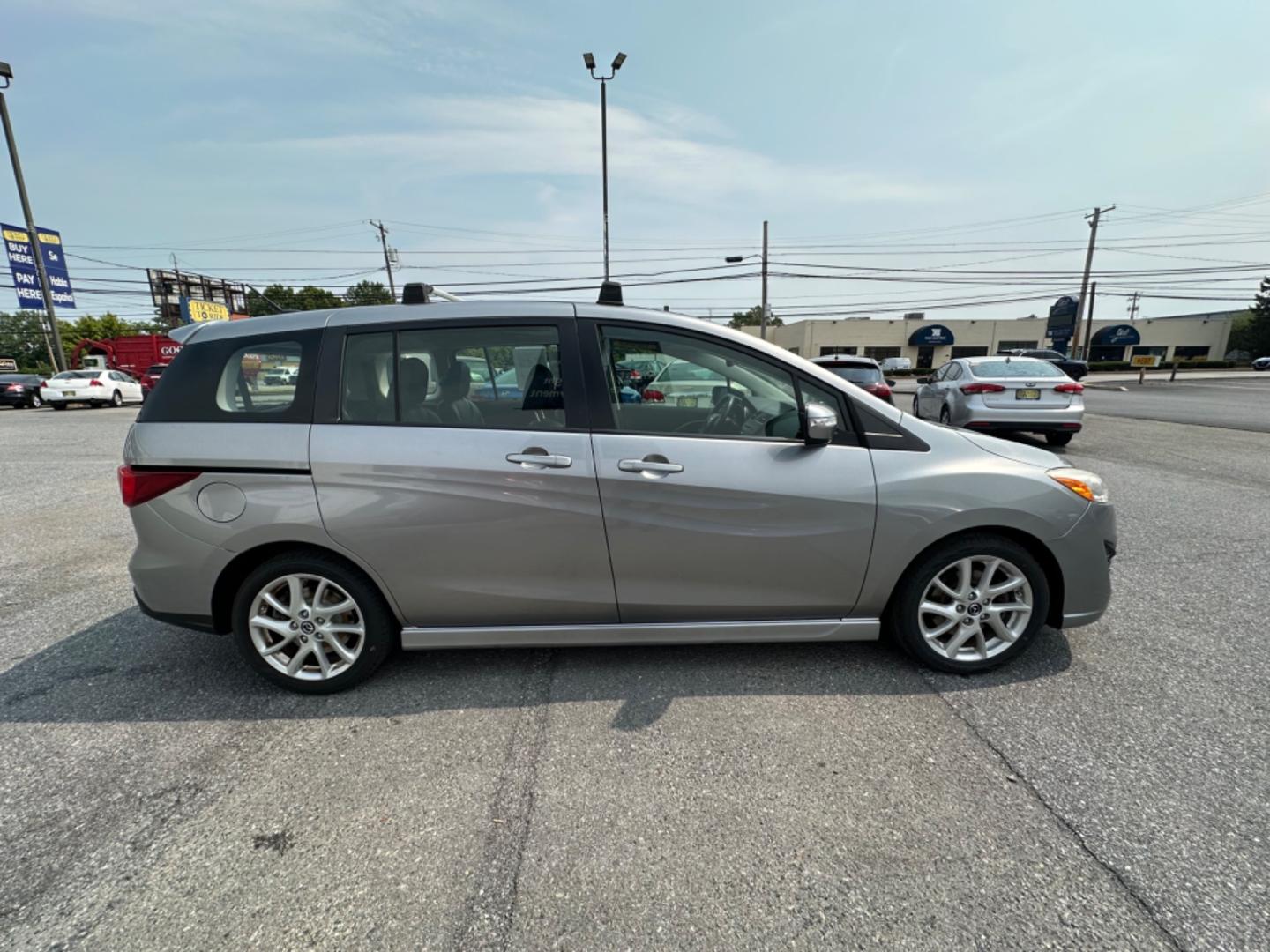 2013 SILVER Mazda MAZDA5 Grand Touring (JM1CW2DL7D0) with an 2.5L L4 DOHC 16V engine, 5-Speed Automatic transmission, located at 1254 Manheim Pike, Lancaster, PA, 17601, (717) 393-9133, 40.062870, -76.323273 - Photo#3