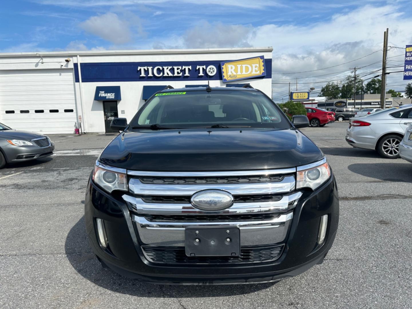 2014 BLACK Ford Edge SEL FWD (2FMDK3JC9EB) with an 3.5L V6 DOHC 24V engine, 6-Speed Automatic transmission, located at 1254 Manheim Pike, Lancaster, PA, 17601, (717) 393-9133, 40.062870, -76.323273 - Photo#1