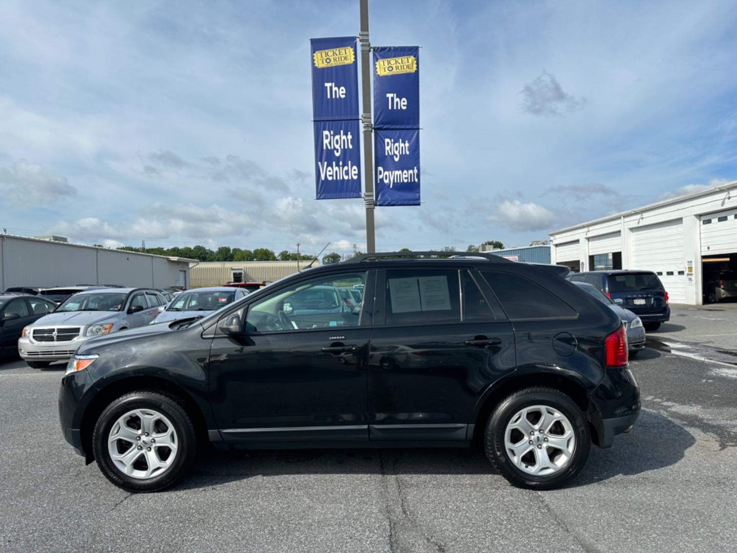 2014 BLACK Ford Edge SEL FWD (2FMDK3JC9EB) with an 3.5L V6 DOHC 24V engine, 6-Speed Automatic transmission, located at 1254 Manheim Pike, Lancaster, PA, 17601, (717) 393-9133, 40.062870, -76.323273 - Photo#7