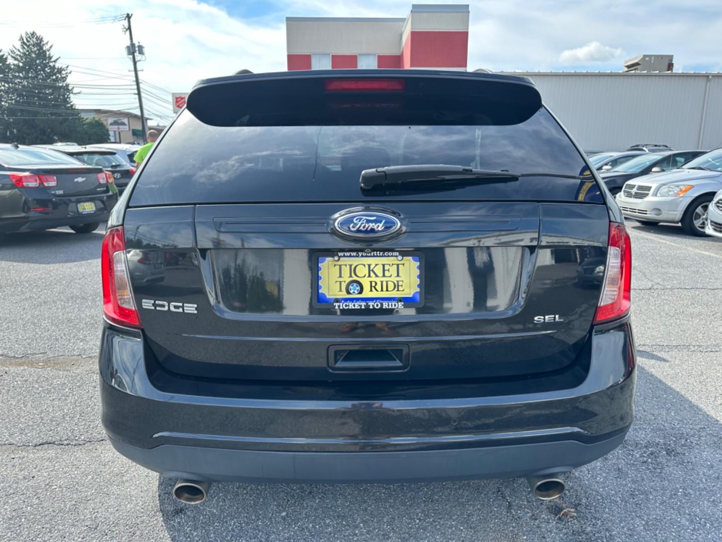 2014 BLACK Ford Edge SEL FWD (2FMDK3JC9EB) with an 3.5L V6 DOHC 24V engine, 6-Speed Automatic transmission, located at 1254 Manheim Pike, Lancaster, PA, 17601, (717) 393-9133, 40.062870, -76.323273 - Photo#5