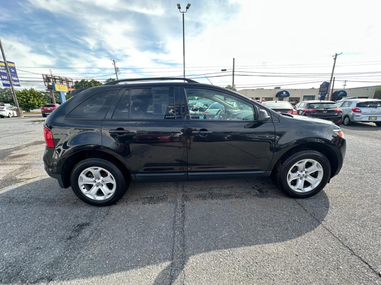 2014 BLACK Ford Edge SEL FWD (2FMDK3JC9EB) with an 3.5L V6 DOHC 24V engine, 6-Speed Automatic transmission, located at 1254 Manheim Pike, Lancaster, PA, 17601, (717) 393-9133, 40.062870, -76.323273 - Photo#3