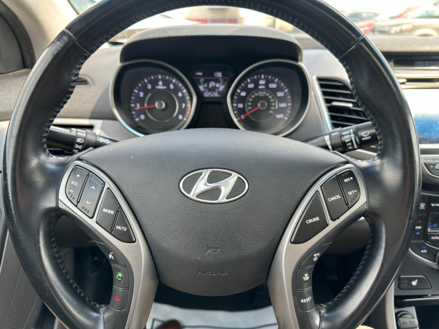 2014 BLACK Hyundai Elantra Limited (5NPDH4AE3EH) with an 1.8L L4 DOHC 16V engine, 6-Speed Automatic transmission, located at 1254 Manheim Pike, Lancaster, PA, 17601, (717) 393-9133, 40.062870, -76.323273 - Photo#11