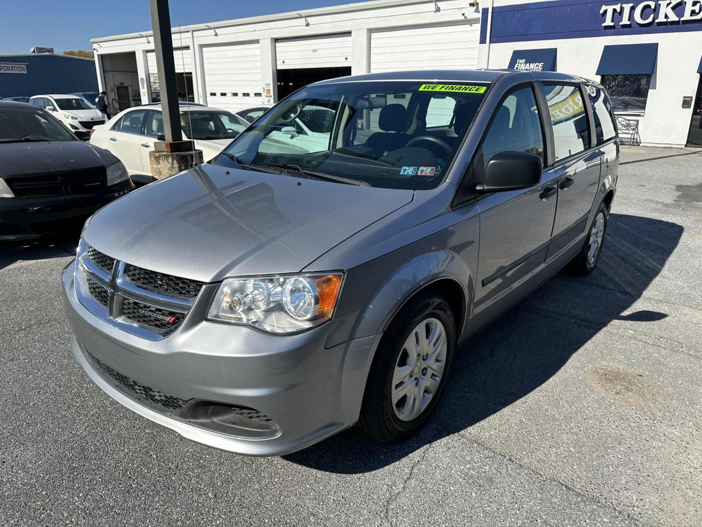 2015 SILVER Dodge Grand Caravan SE (2C4RDGBG1FR) with an 3.6L V6 DOHC 24V engine, 6-Speed Automatic transmission, located at 1254 Manheim Pike, Lancaster, PA, 17601, (717) 393-9133, 40.062870, -76.323273 - Photo#0