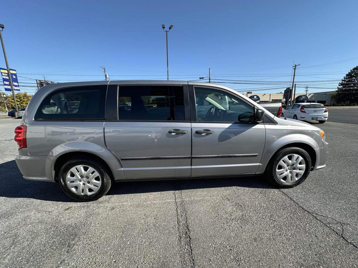 2015 SILVER Dodge Grand Caravan SE (2C4RDGBG1FR) with an 3.6L V6 DOHC 24V engine, 6-Speed Automatic transmission, located at 1254 Manheim Pike, Lancaster, PA, 17601, (717) 393-9133, 40.062870, -76.323273 - Photo#2