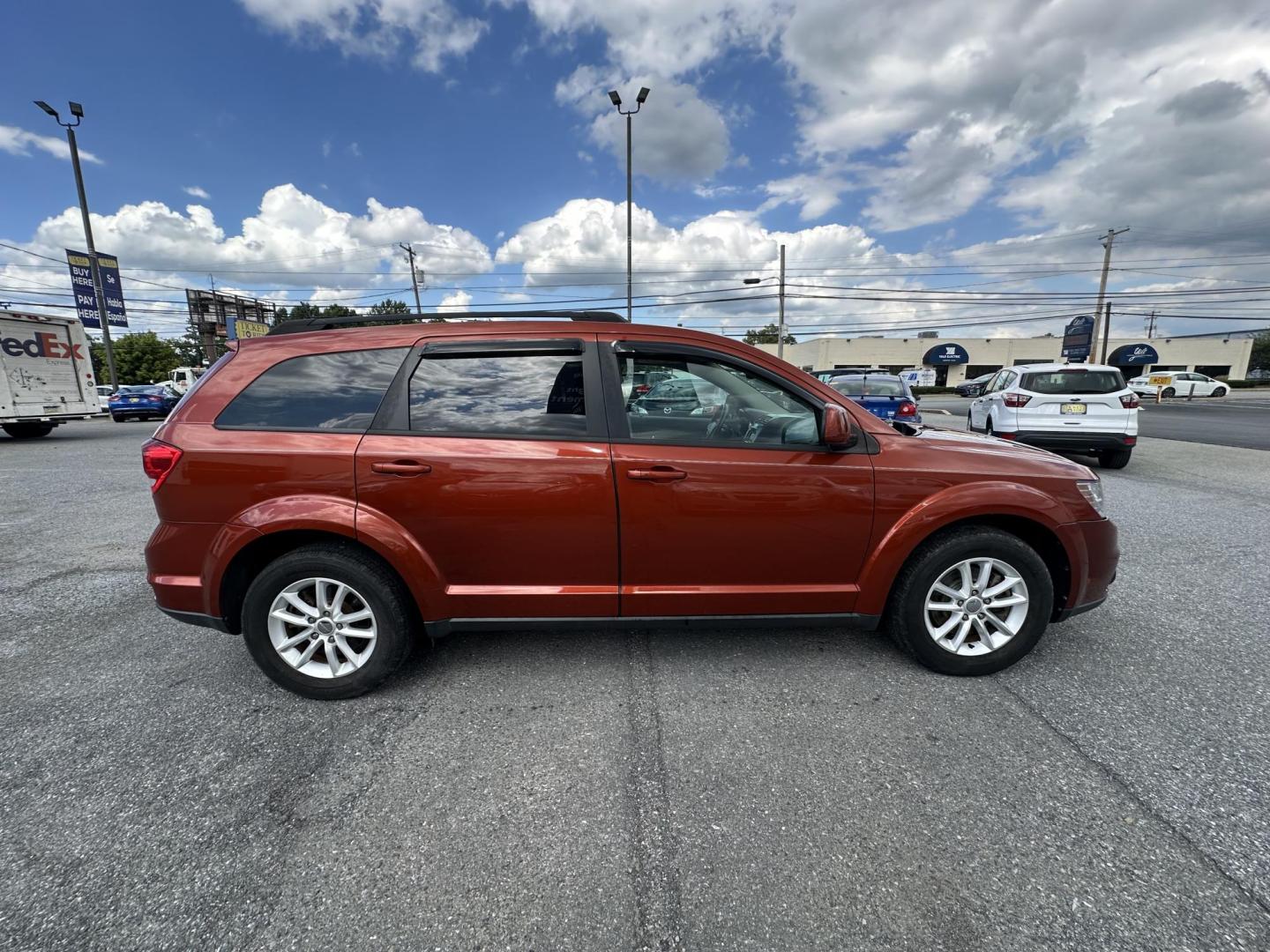 2014 COPPER Dodge Journey SXT (3C4PDCBB4ET) with an 2.4L L6 DOHC 16V engine, 4-Speed Automatic transmission, located at 1254 Manheim Pike, Lancaster, PA, 17601, (717) 393-9133, 40.062870, -76.323273 - Photo#3