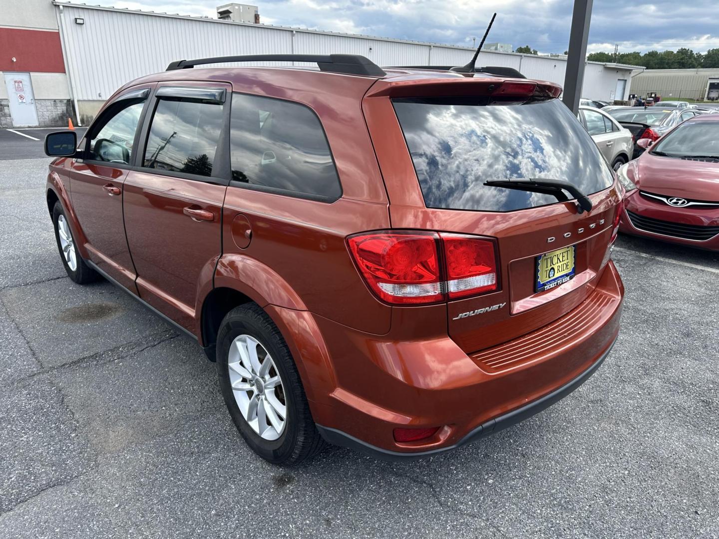 2014 COPPER Dodge Journey SXT (3C4PDCBB4ET) with an 2.4L L6 DOHC 16V engine, 4-Speed Automatic transmission, located at 1254 Manheim Pike, Lancaster, PA, 17601, (717) 393-9133, 40.062870, -76.323273 - Photo#7