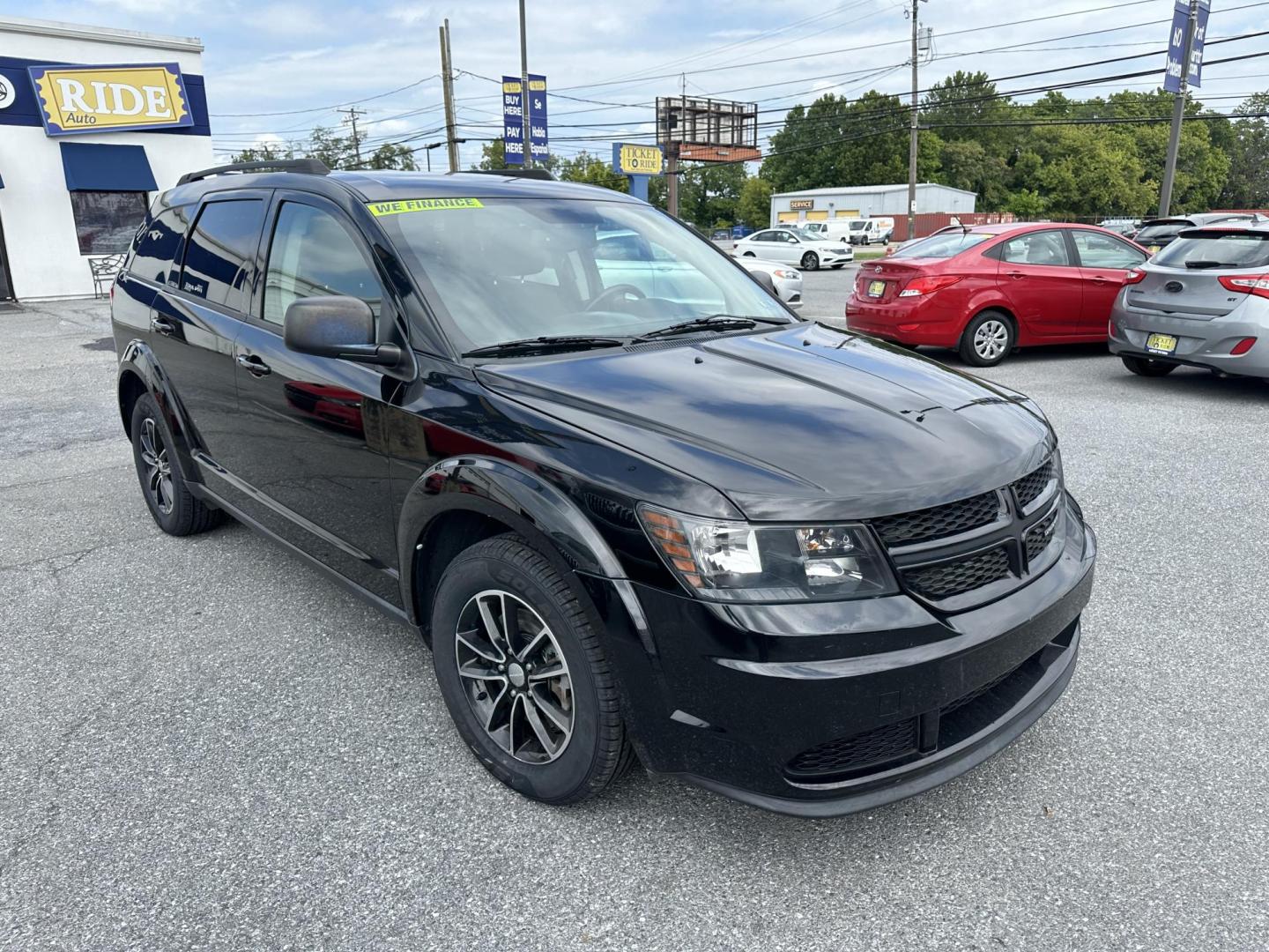 2017 BLACK Dodge Journey SE (3C4PDCAB7HT) with an 2.4L L4 DOHC 16V engine, 4A transmission, located at 1254 Manheim Pike, Lancaster, PA, 17601, (717) 393-9133, 40.062870, -76.323273 - Photo#3