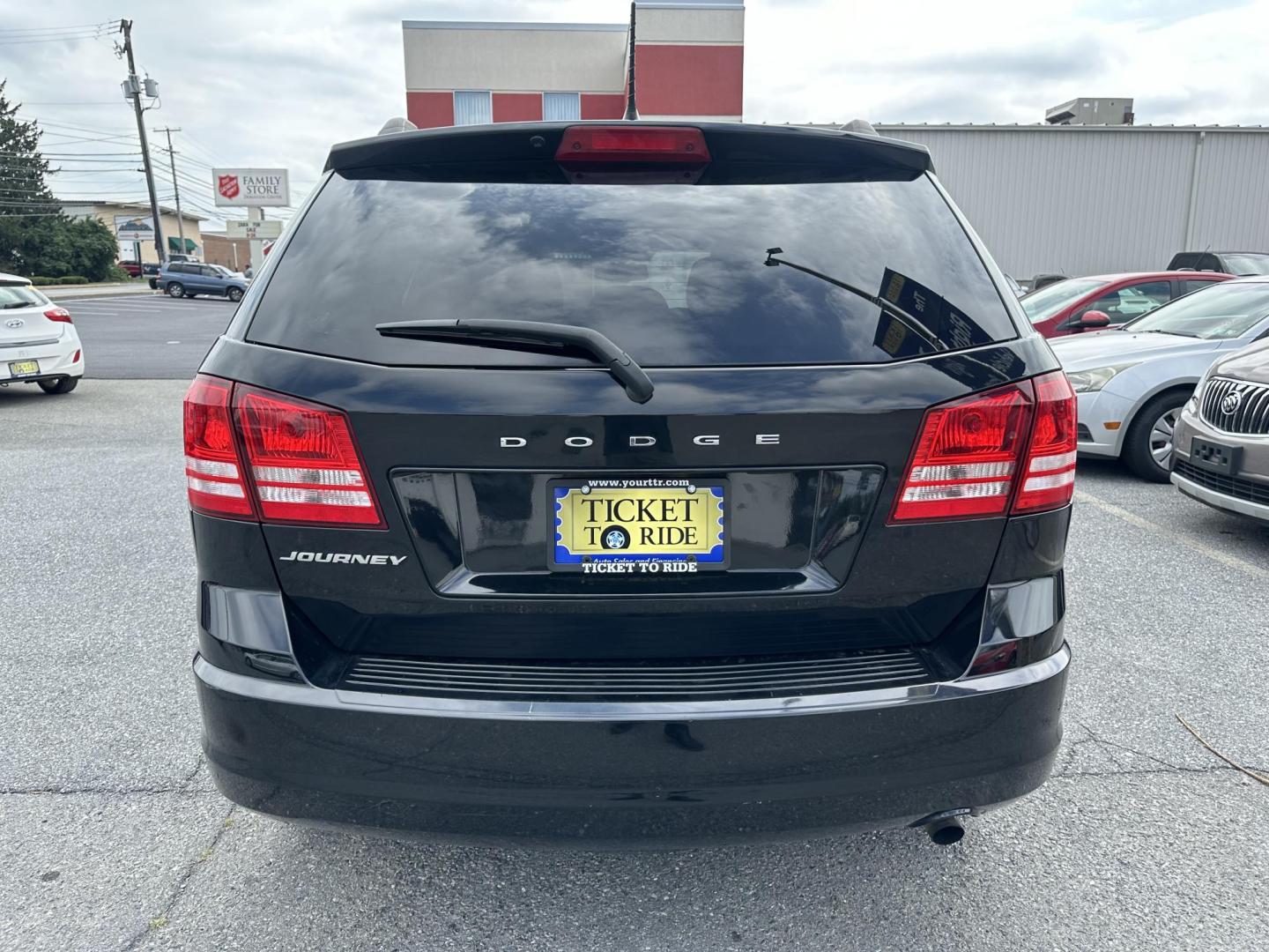 2017 BLACK Dodge Journey SE (3C4PDCAB7HT) with an 2.4L L4 DOHC 16V engine, 4A transmission, located at 1254 Manheim Pike, Lancaster, PA, 17601, (717) 393-9133, 40.062870, -76.323273 - Photo#6