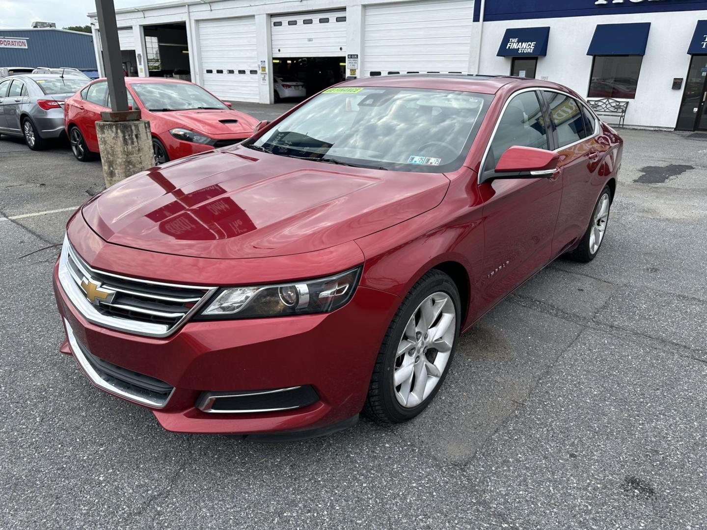 2015 RED Chevrolet Impala 2LT (2G1125S35F9) with an 3.6L V6 DOHC 24V engine, 6-Speed Automatic transmission, located at 1254 Manheim Pike, Lancaster, PA, 17601, (717) 393-9133, 40.062870, -76.323273 - Photo#0