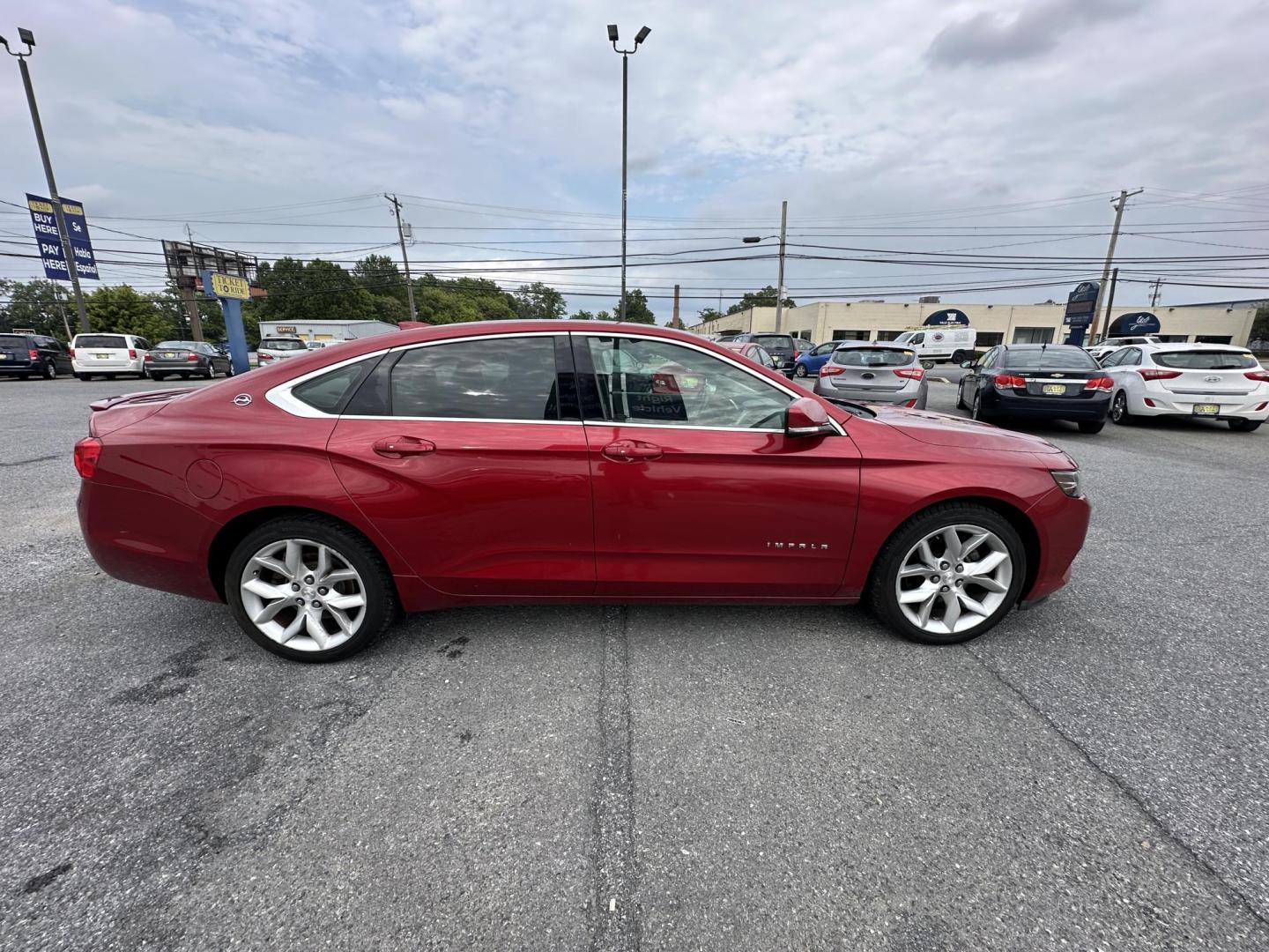 2015 RED Chevrolet Impala 2LT (2G1125S35F9) with an 3.6L V6 DOHC 24V engine, 6-Speed Automatic transmission, located at 1254 Manheim Pike, Lancaster, PA, 17601, (717) 393-9133, 40.062870, -76.323273 - Photo#3