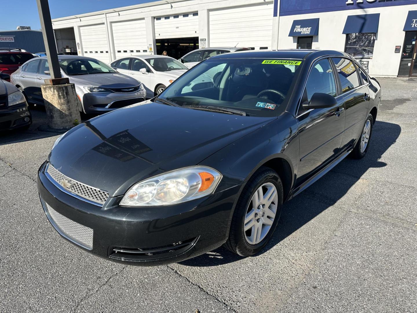 2013 GRAY Chevrolet Impala LT (Fleet) (2G1WG5E30D1) with an 3.6L V6 DOHC 16V FFV engine, 6-Speed Automatic transmission, located at 1254 Manheim Pike, Lancaster, PA, 17601, (717) 393-9133, 40.062870, -76.323273 - Photo#0