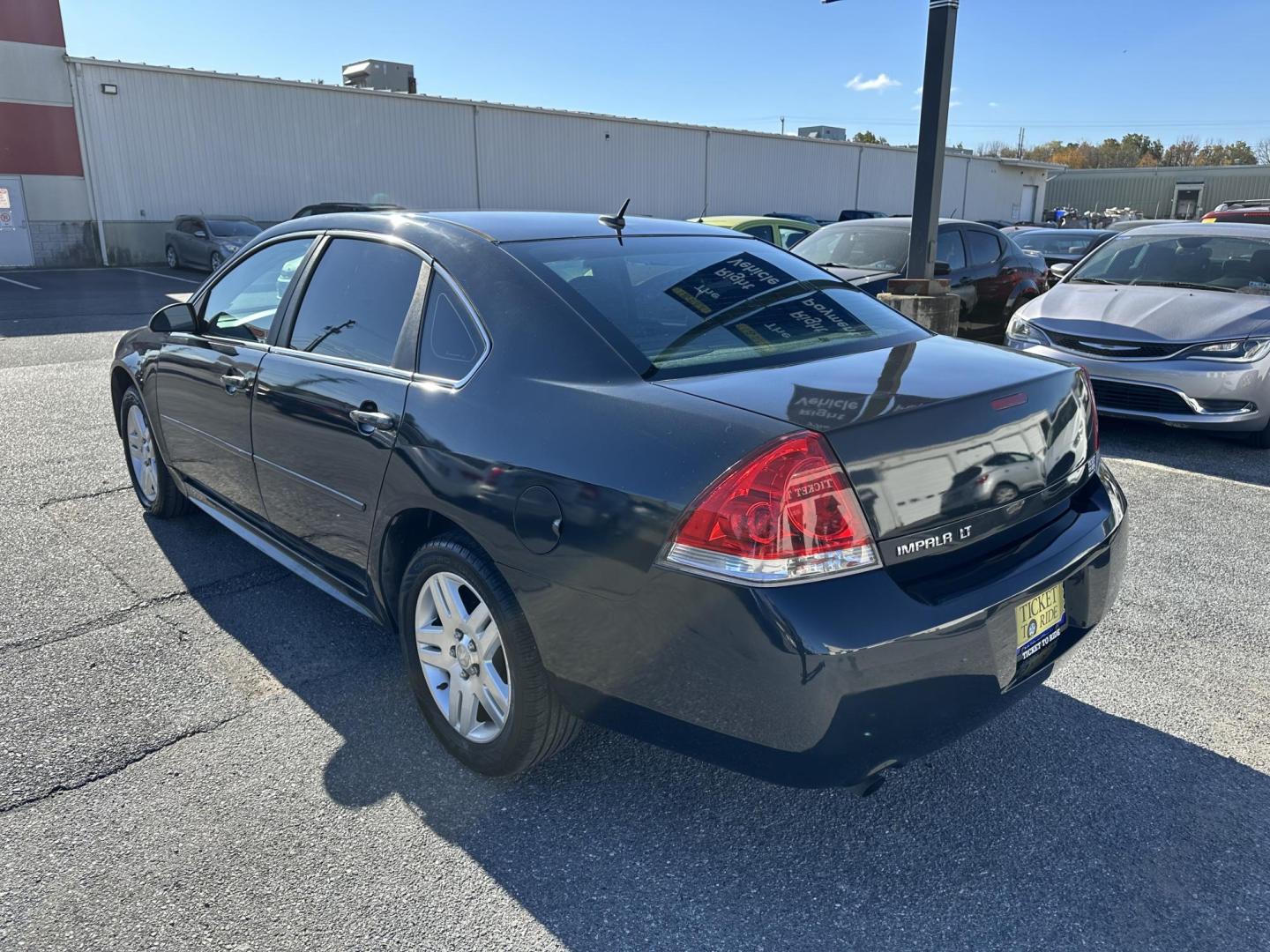 2013 GRAY Chevrolet Impala LT (Fleet) (2G1WG5E30D1) with an 3.6L V6 DOHC 16V FFV engine, 6-Speed Automatic transmission, located at 1254 Manheim Pike, Lancaster, PA, 17601, (717) 393-9133, 40.062870, -76.323273 - Photo#4